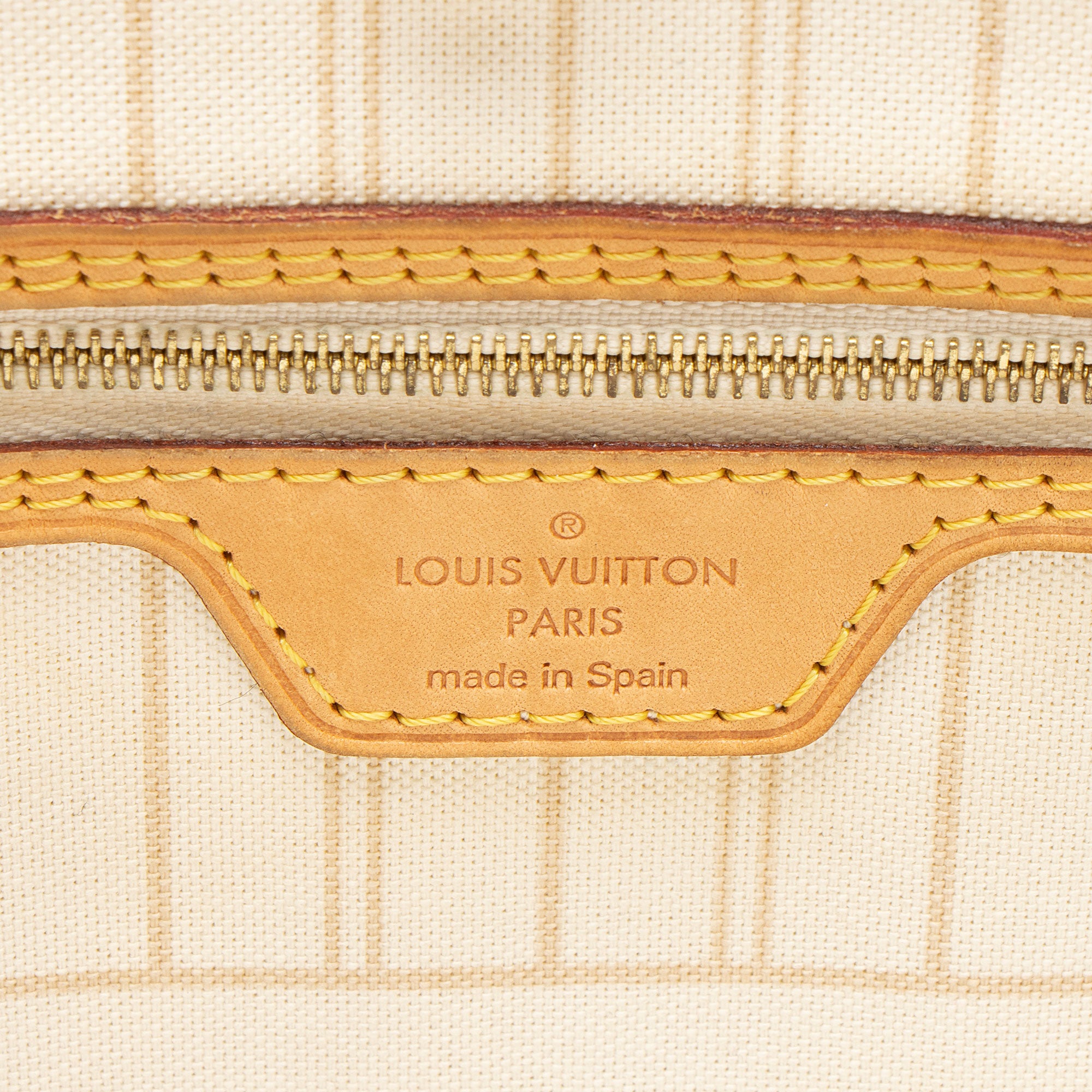 Louis Vuitton Damier Azur Neverfull MM Tote