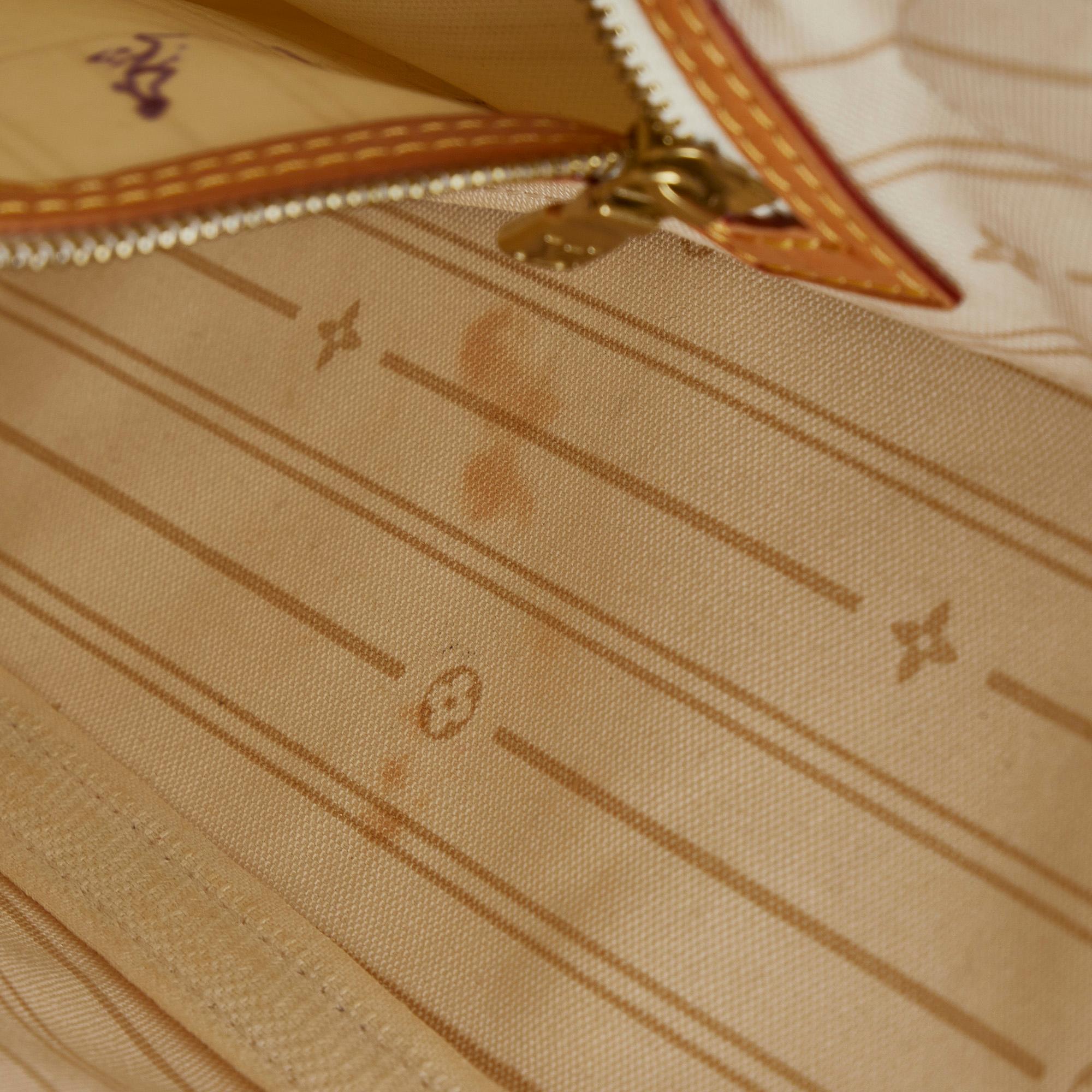 Louis Vuitton Damier Azur Neverfull MM (SHG-drTpRj)