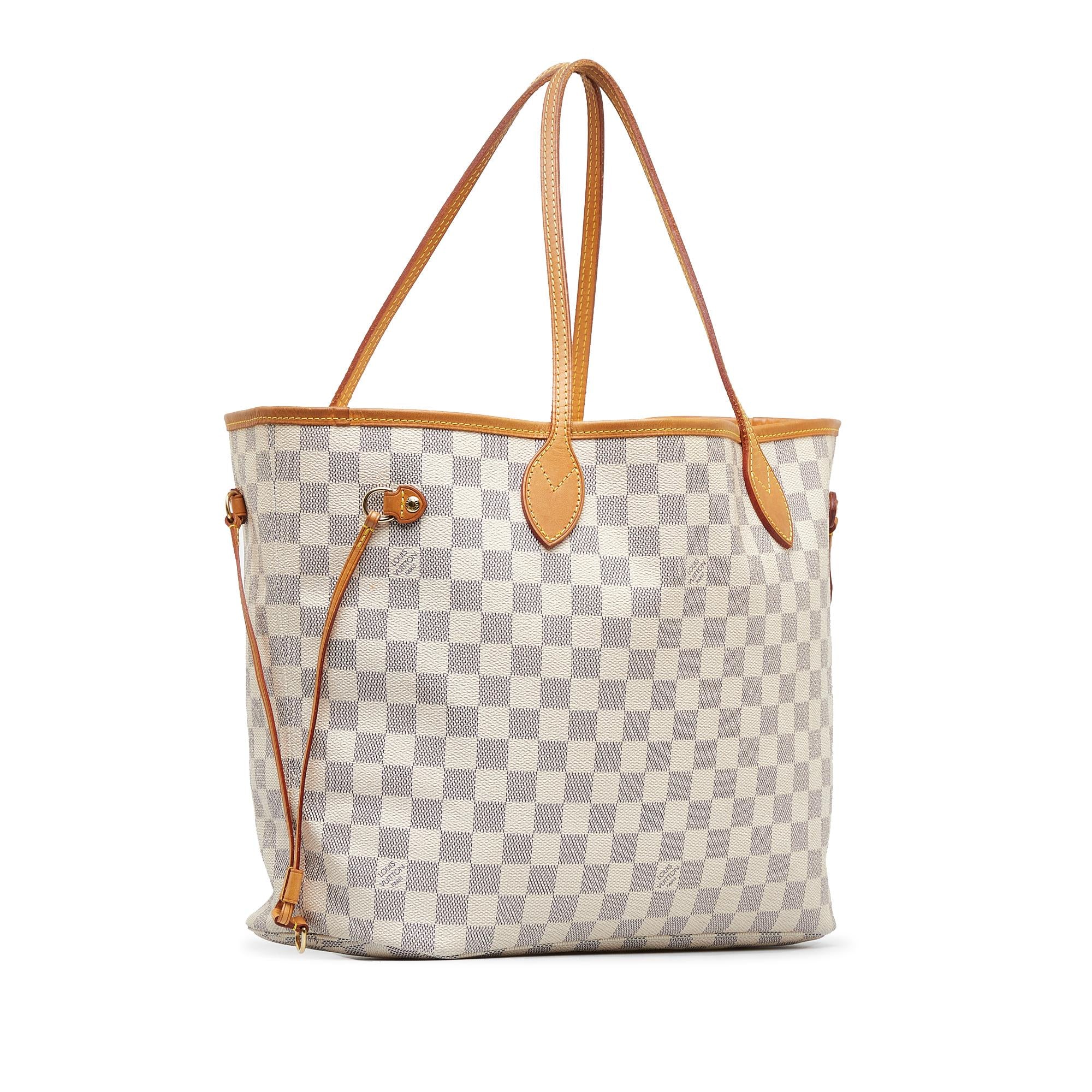 Louis Vuitton Damier Azur Neverfull MM (SHG-fxAfM5)