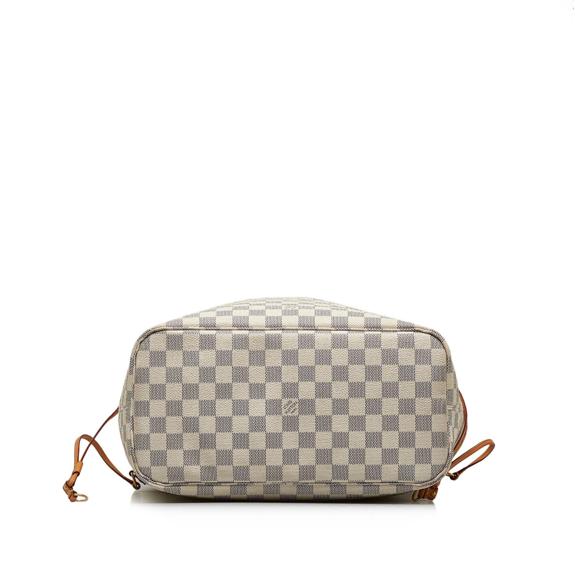 Louis Vuitton Damier Azur Neverfull MM (SHG-Ljgxm5)
