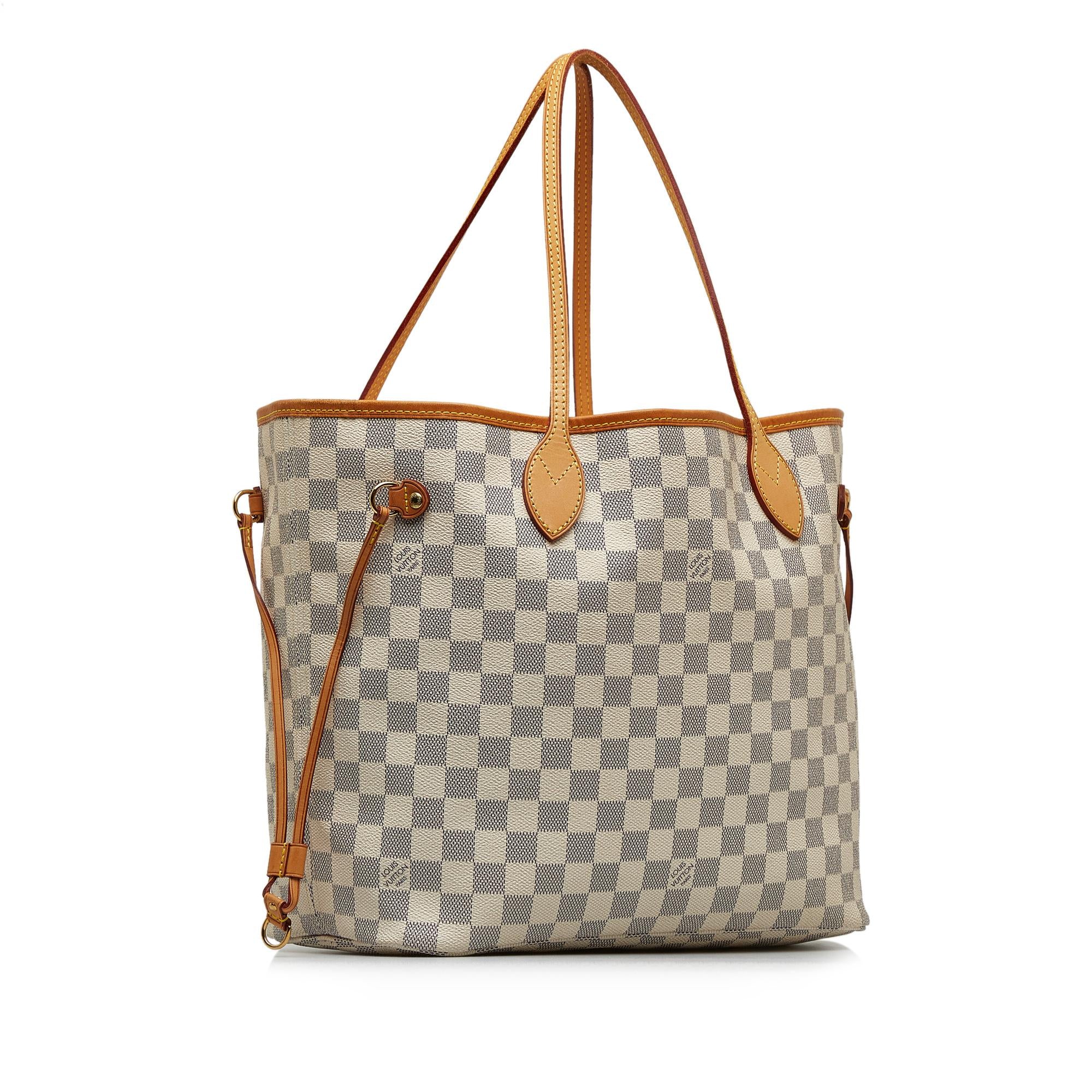 Louis Vuitton Damier Azur Neverfull MM (SHG-Ljgxm5)