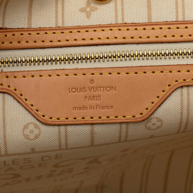 Louis Vuitton Damier Azur Neverfull MM (SHG-WpDKmp)