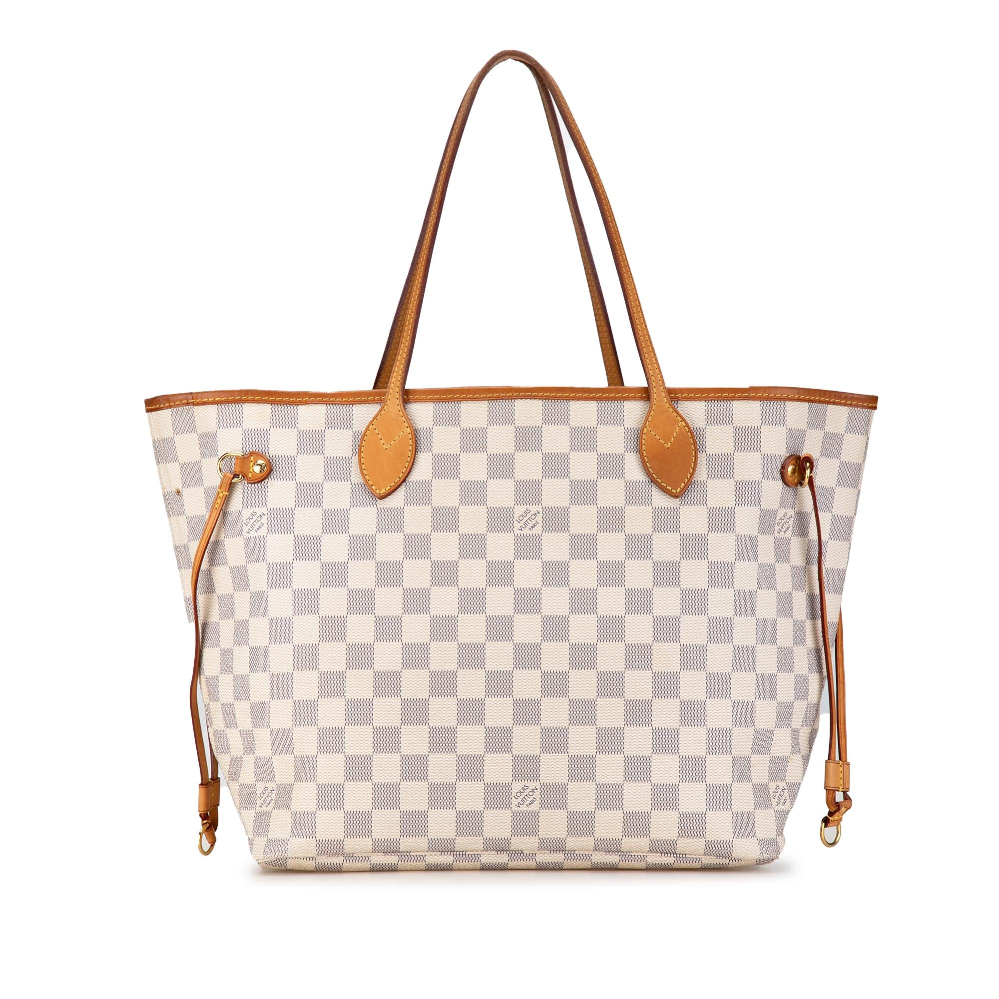 Louis Vuitton Damier Azur Neverfull MM (SHG-TgDbym)