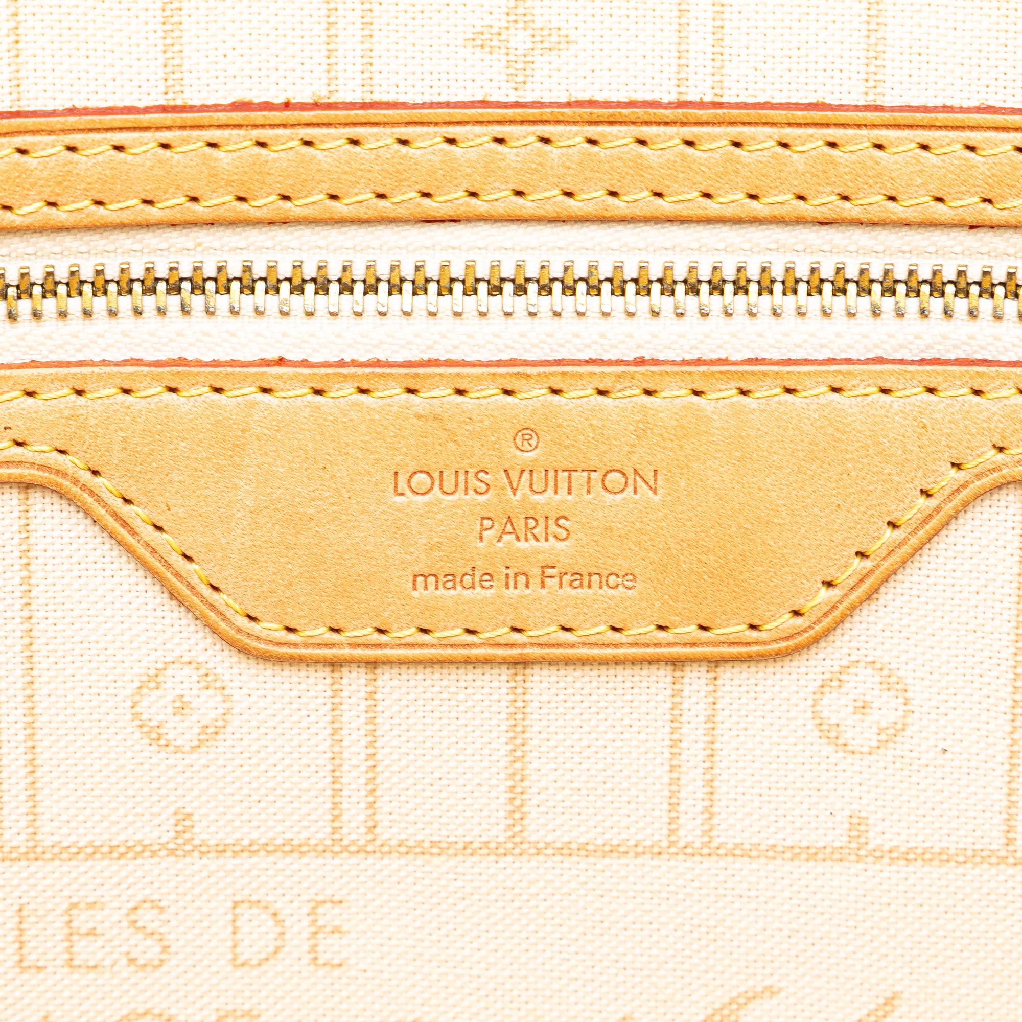 Louis Vuitton Damier Azur Neverfull MM (SHG-TgDbym)