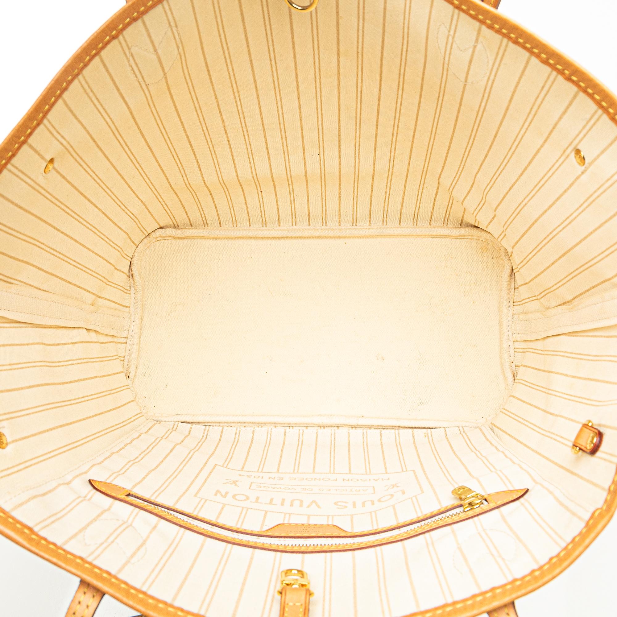 Louis Vuitton Damier Azur Neverfull MM (SHG-4YgNkC)