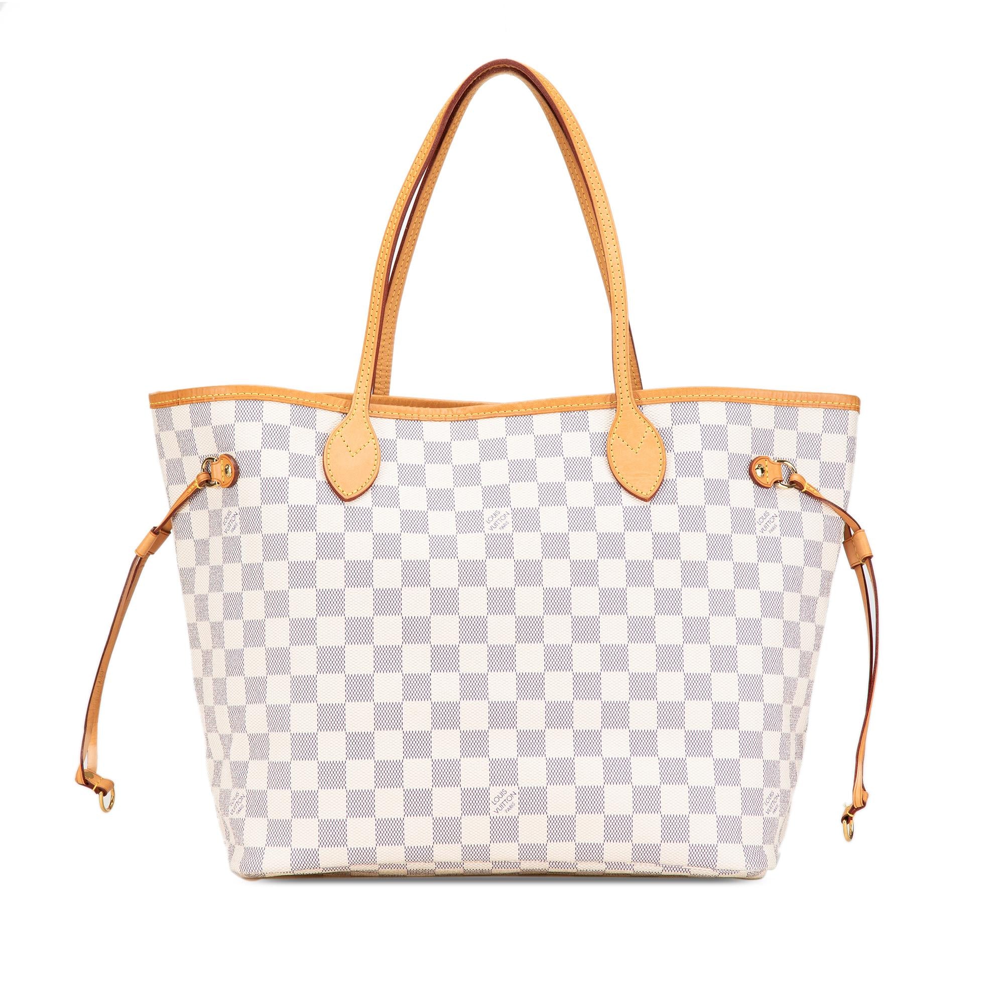 Louis Vuitton Damier Azur Neverfull MM (SHG-4YgNkC)