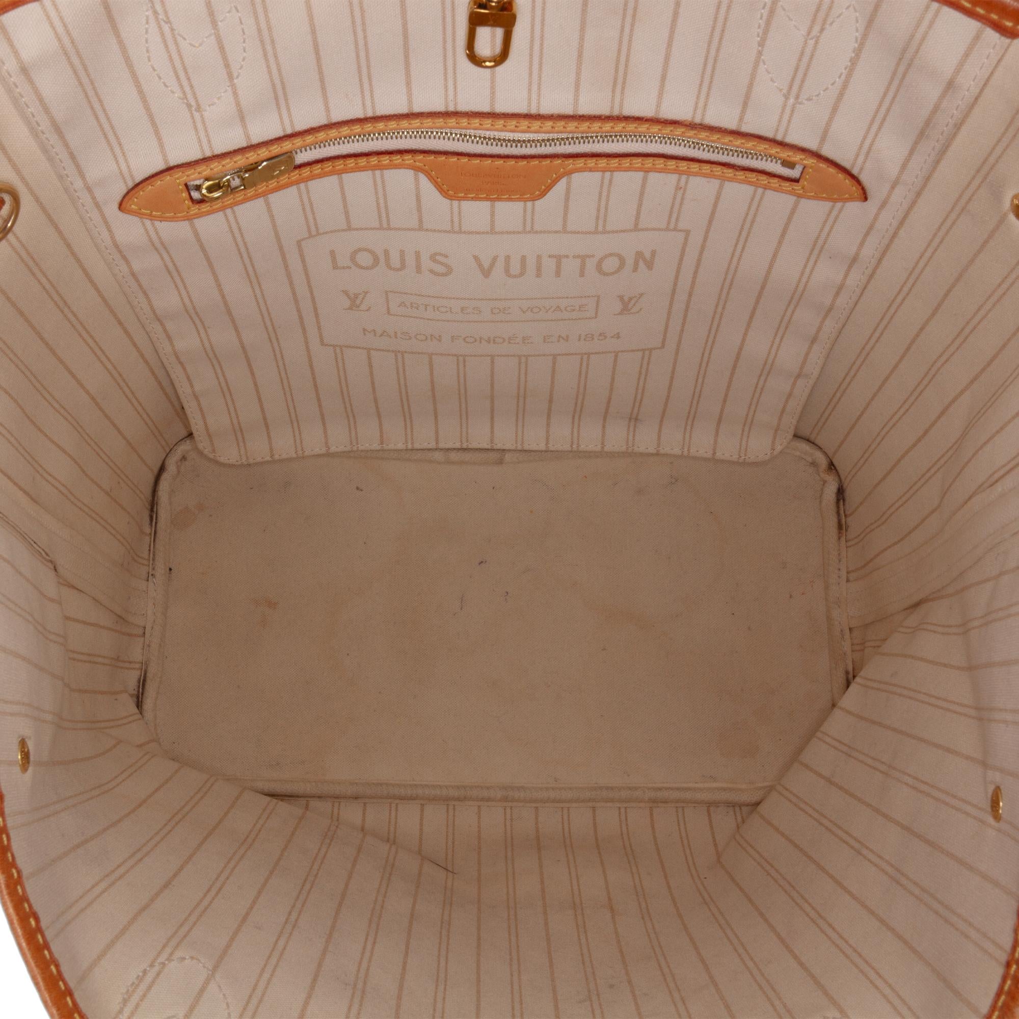 Louis Vuitton Damier Azur Neverfull MM