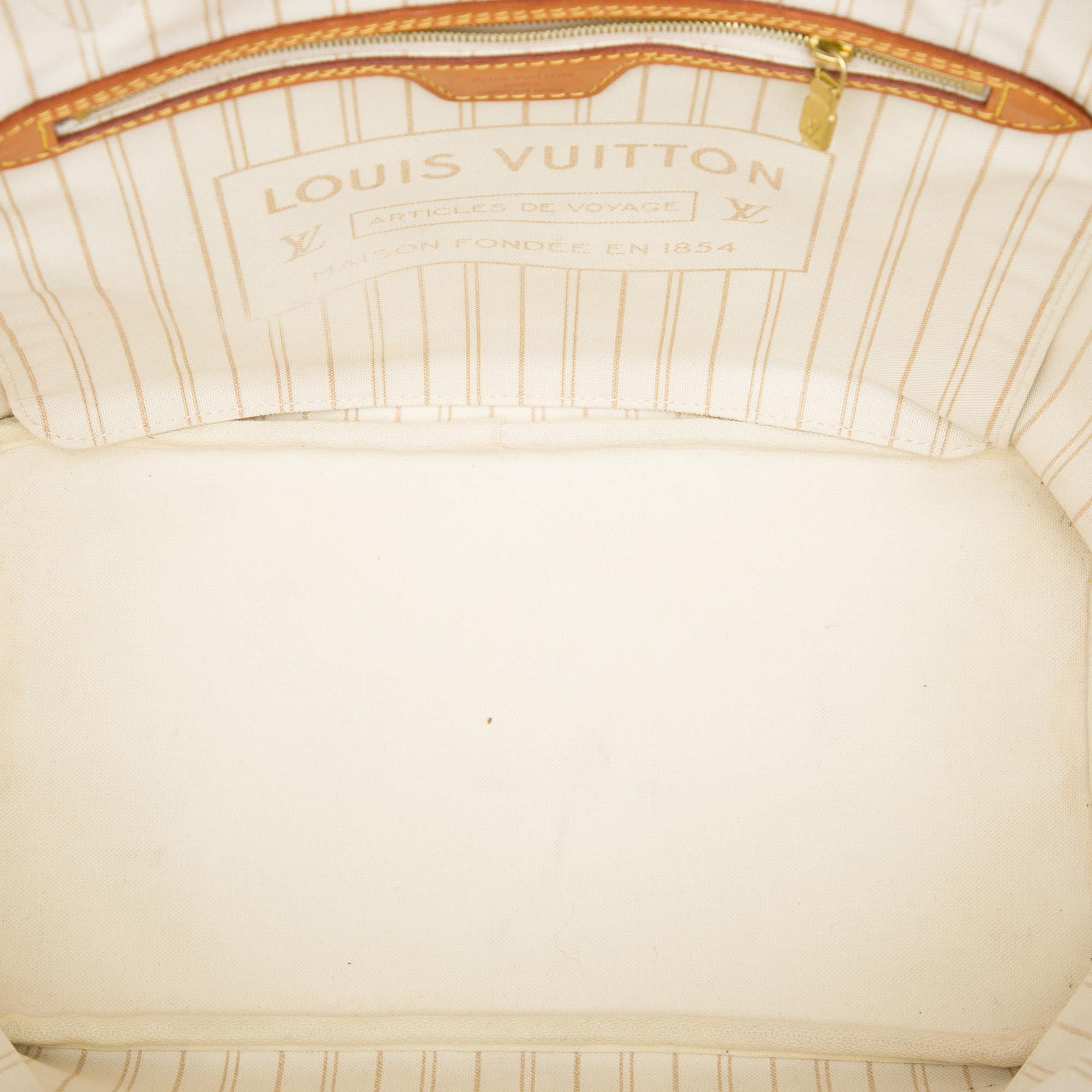 Louis Vuitton Damier Azur Neverfull MM