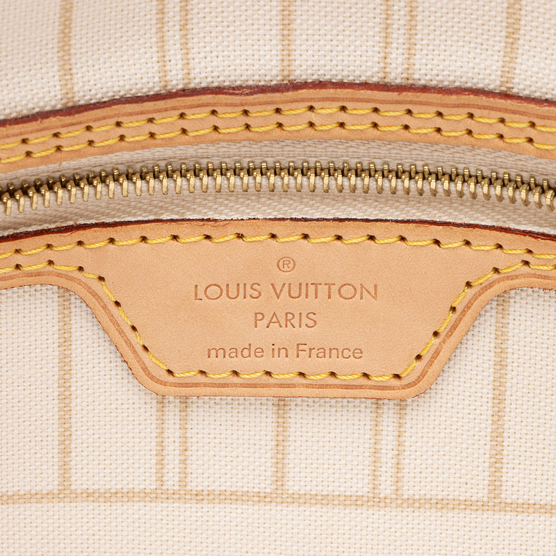Louis Vuitton Damier Azur Neverfull PM Tote (SHF-JcINxN)