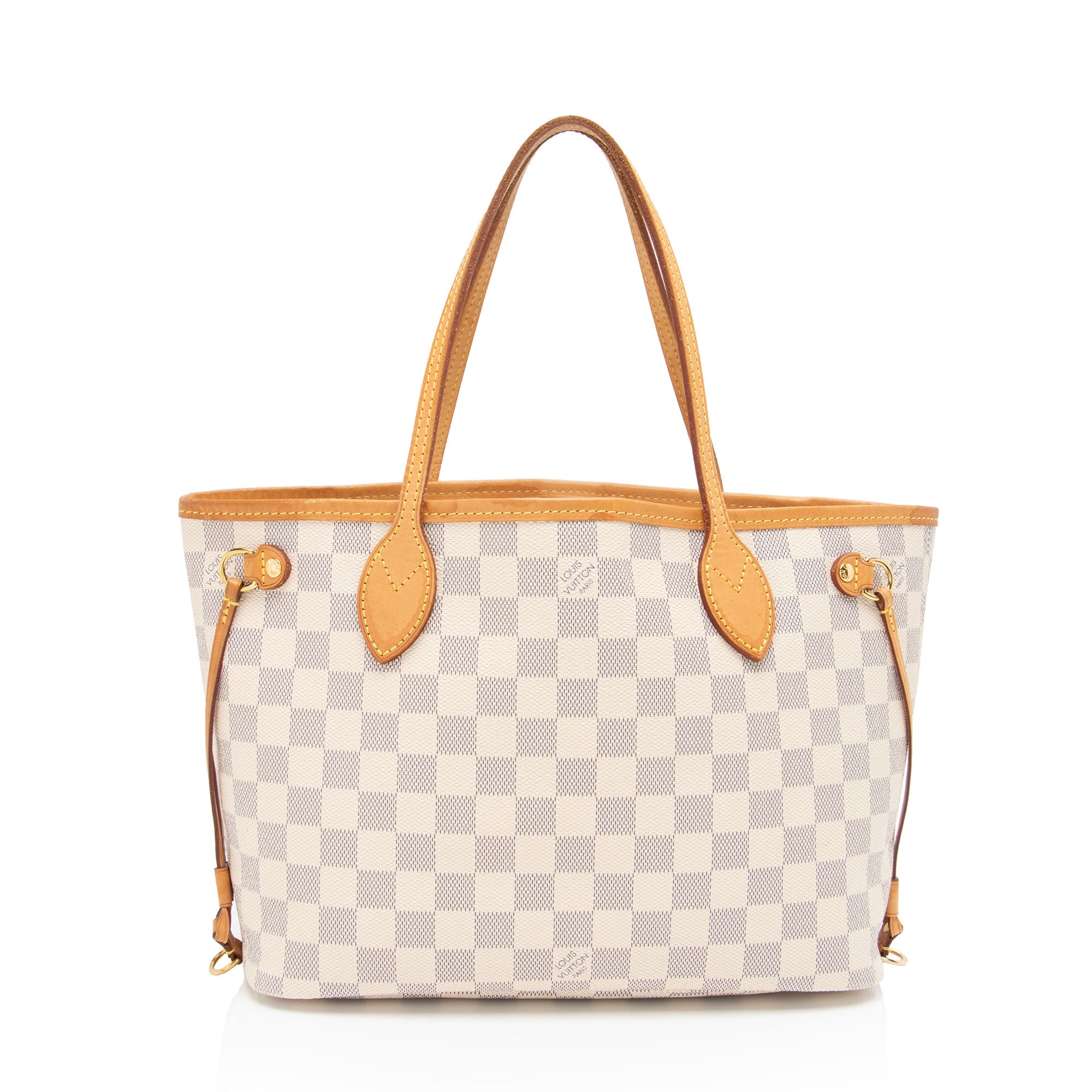 Louis Vuitton Damier Azur Neverfull PM Tote (SHF-oKgnXU)