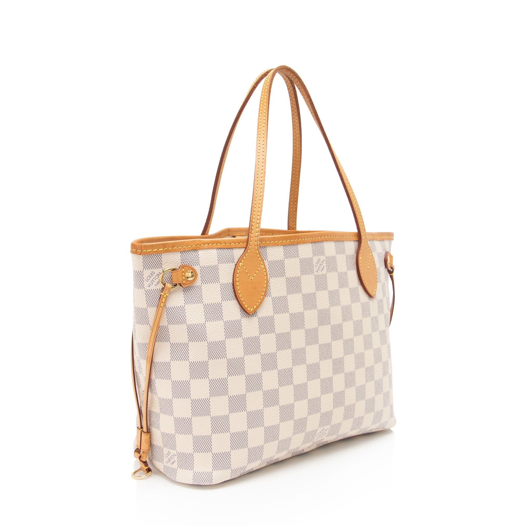 Louis Vuitton Damier Azur Neverfull PM Tote (SHF-oKgnXU)