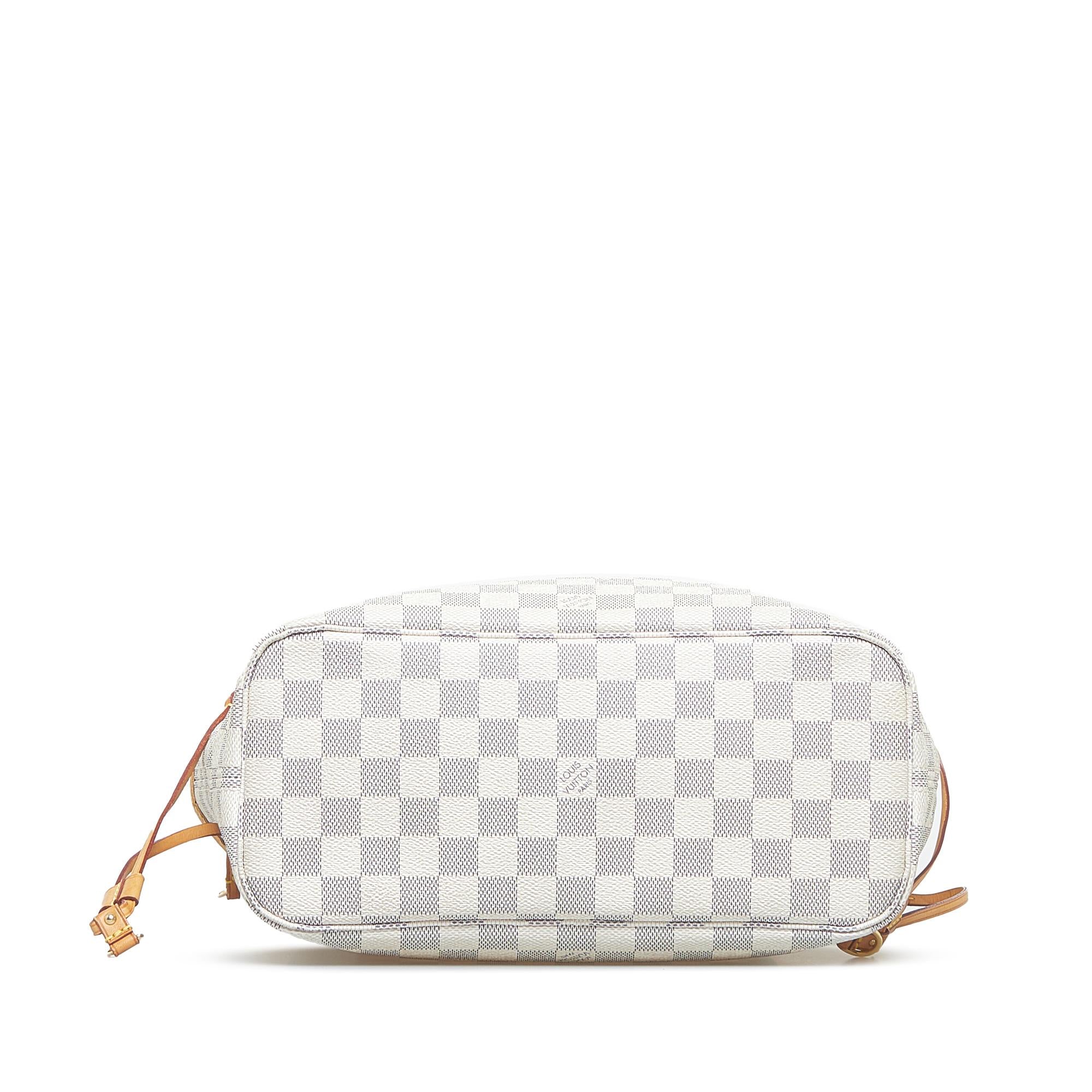 Louis Vuitton Damier Azur Neverfull PM (SHG-NOynW3)