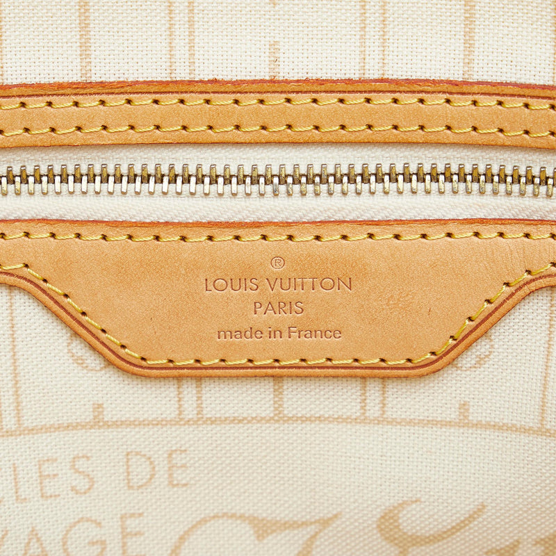 Louis Vuitton Damier Azur Neverfull PM (SHG-NOynW3)