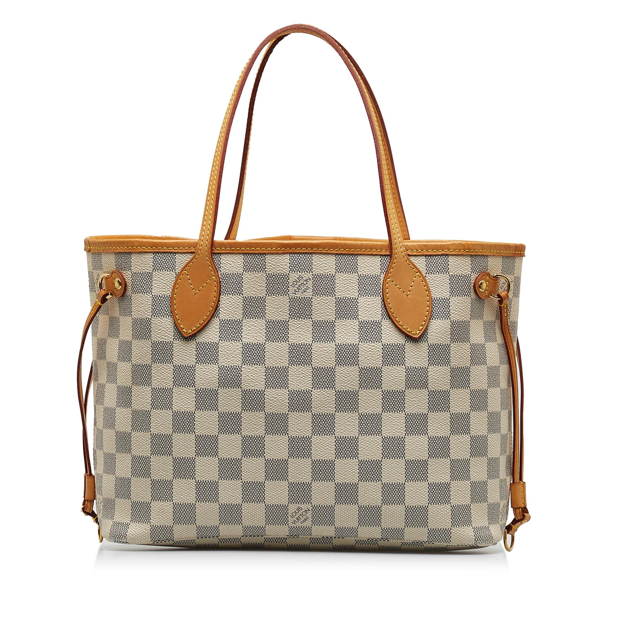 Louis Vuitton Damier Azur Neverfull PM (SHG-Mu7SY6)