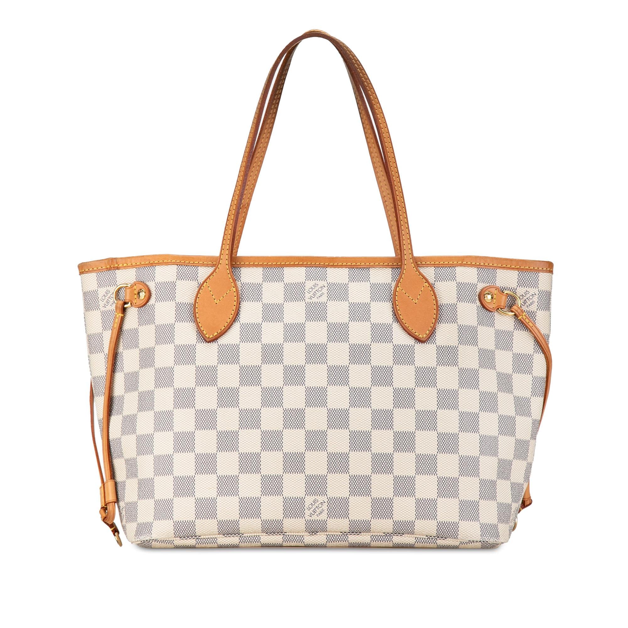 Louis Vuitton Damier Azur Neverfull PM (SHG-xkZaV0)