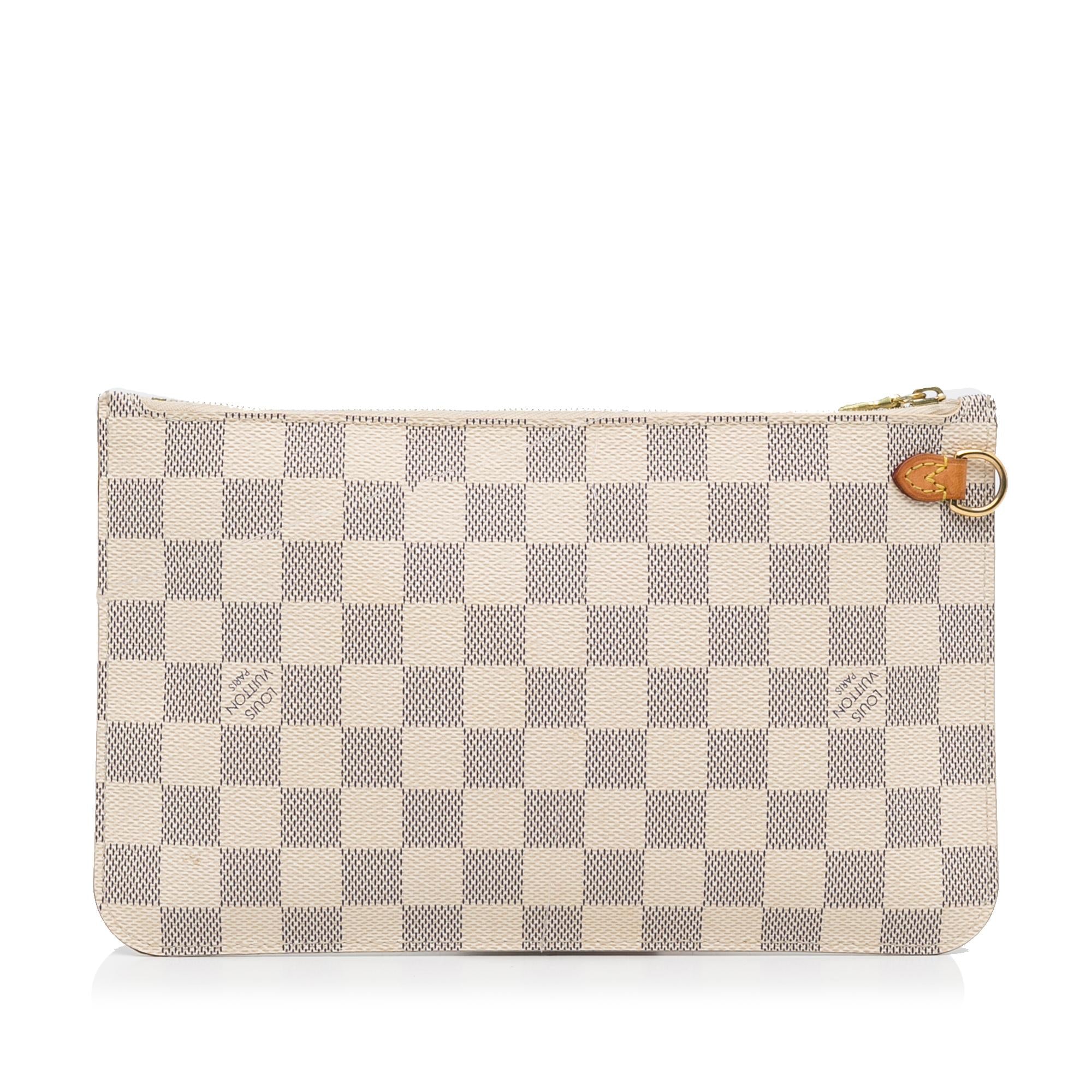 Louis Vuitton Damier Azur Neverfull Pochette (SHG-VX7xaS)