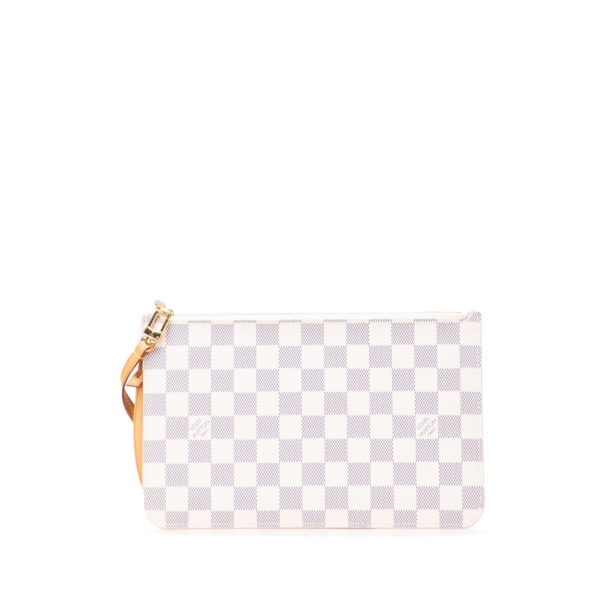 Louis Vuitton Damier Azur Neverfull Pouch MM