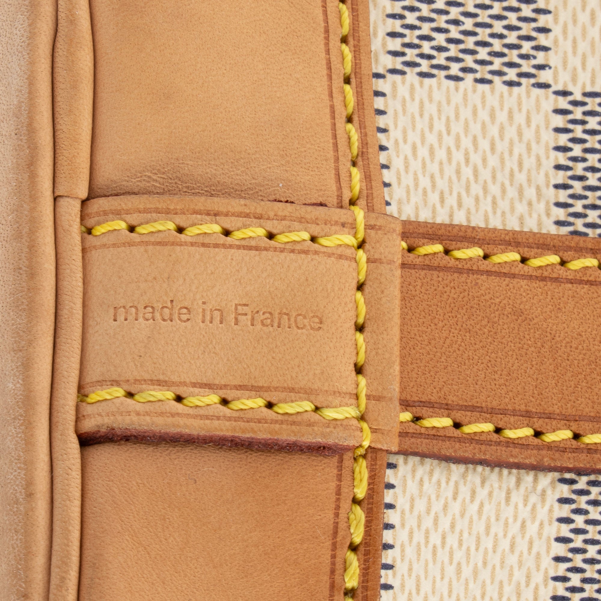 Louis Vuitton Damier Azur Noe BB Bucket Bag (SHF-rk9lnv)