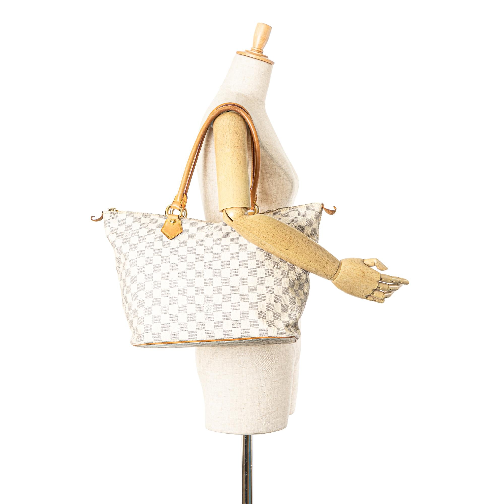 Louis Vuitton Damier Azur Saleya MM (SHG-o5Yyzy)