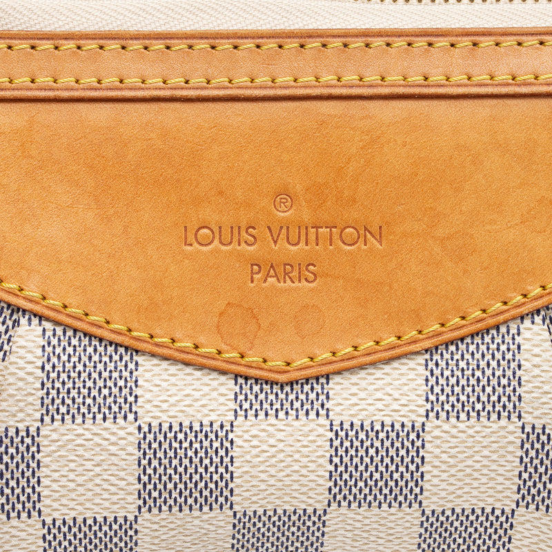 Louis Vuitton Damier Azur Siracusa PM Shoulder Bag (SHF-QSiJjC)