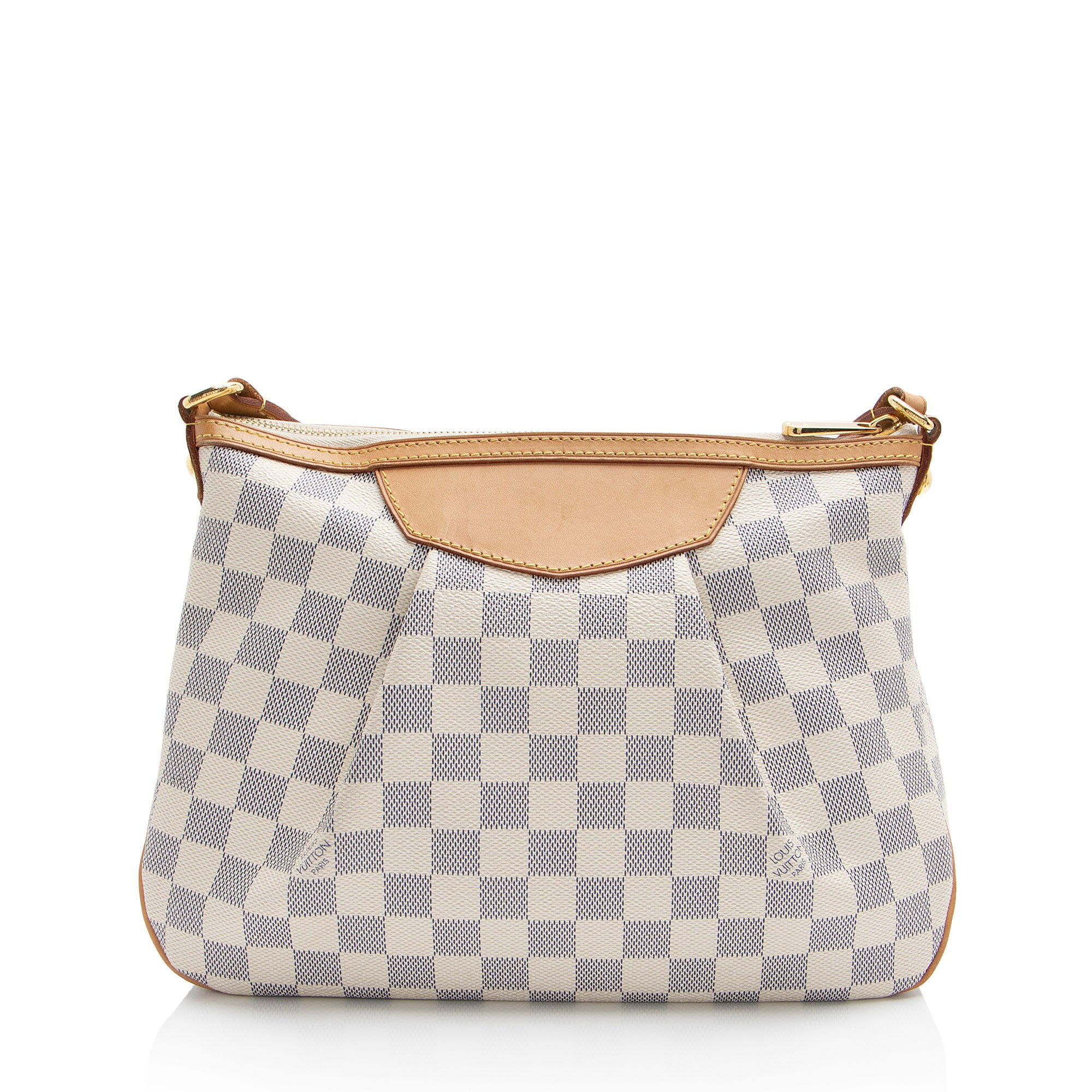 Louis Vuitton Damier Azur Siracusa PM Shoulder Bag (SHF-WuMHEZ)