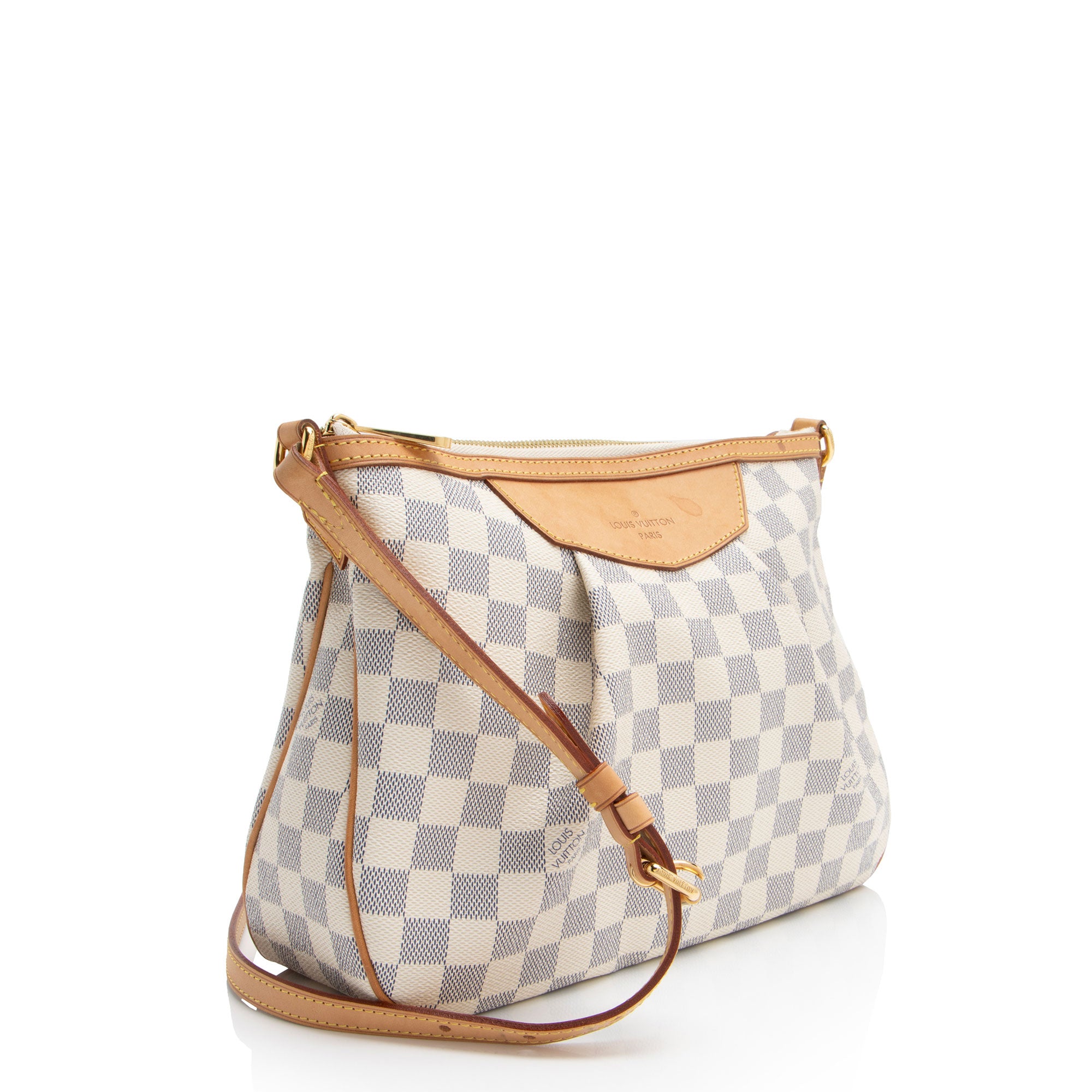 Louis Vuitton Damier Azur Siracusa PM Shoulder Bag (SHF-WuMHEZ)