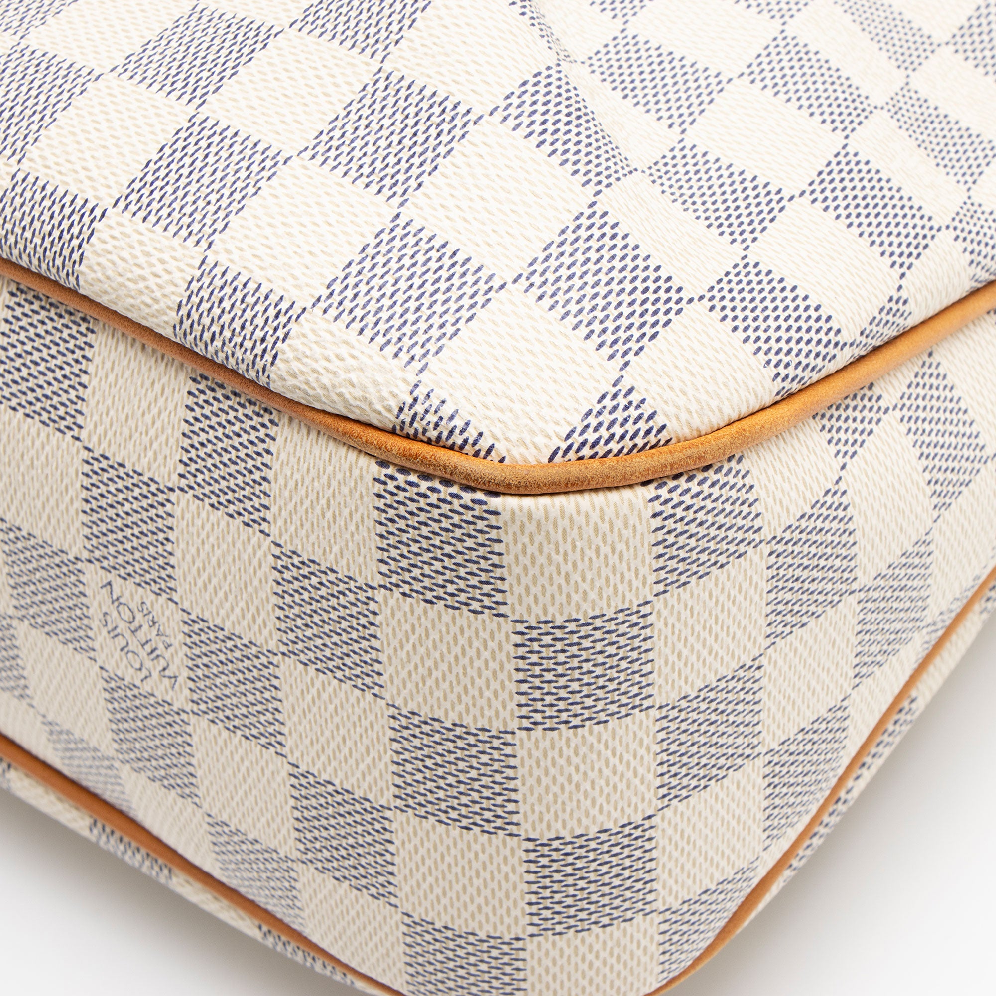 Louis Vuitton Damier Azur Siracusa PM Shoulder Bag (SHF-3IxoAb)