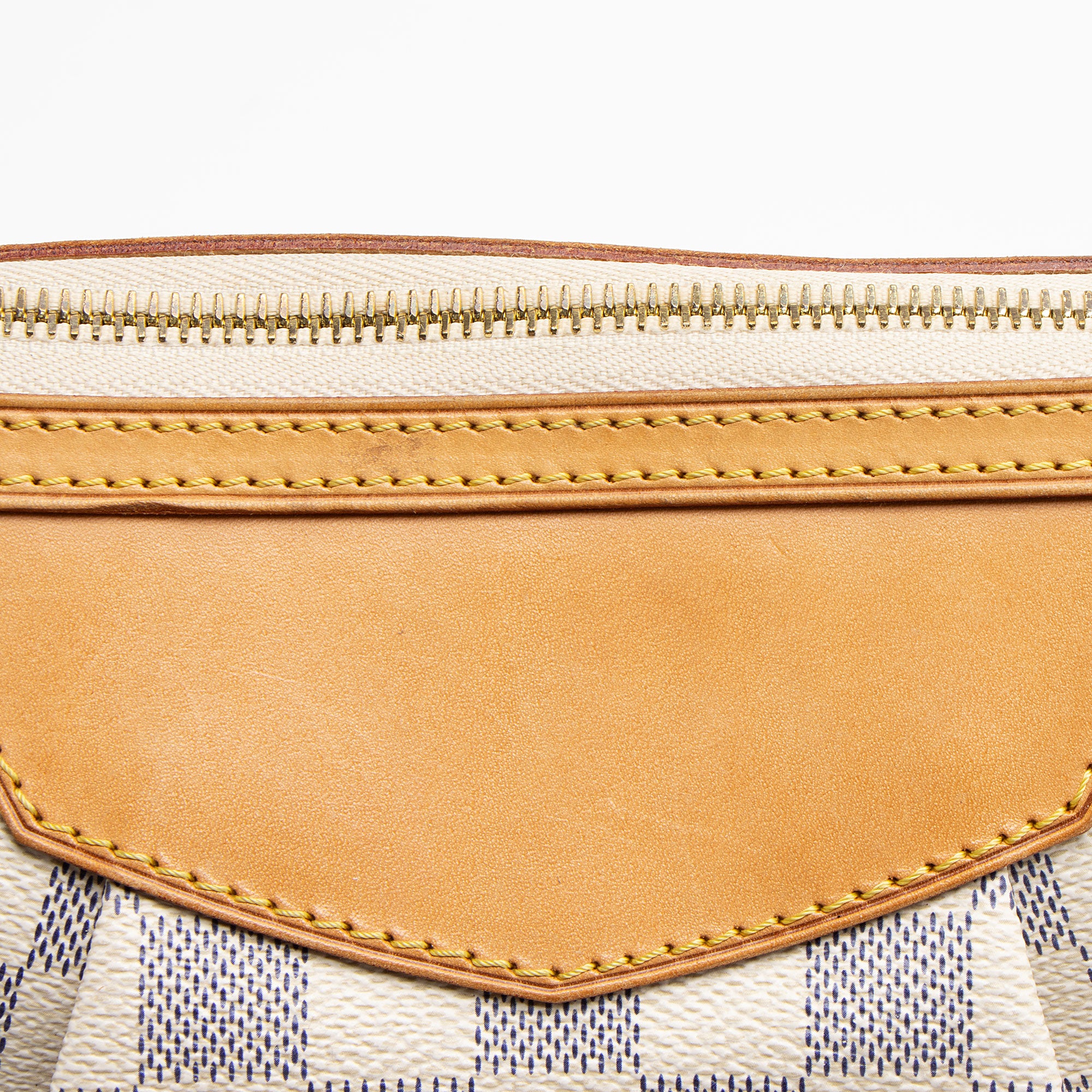 Louis Vuitton Damier Azur Siracusa PM Shoulder Bag (SHF-3IxoAb)