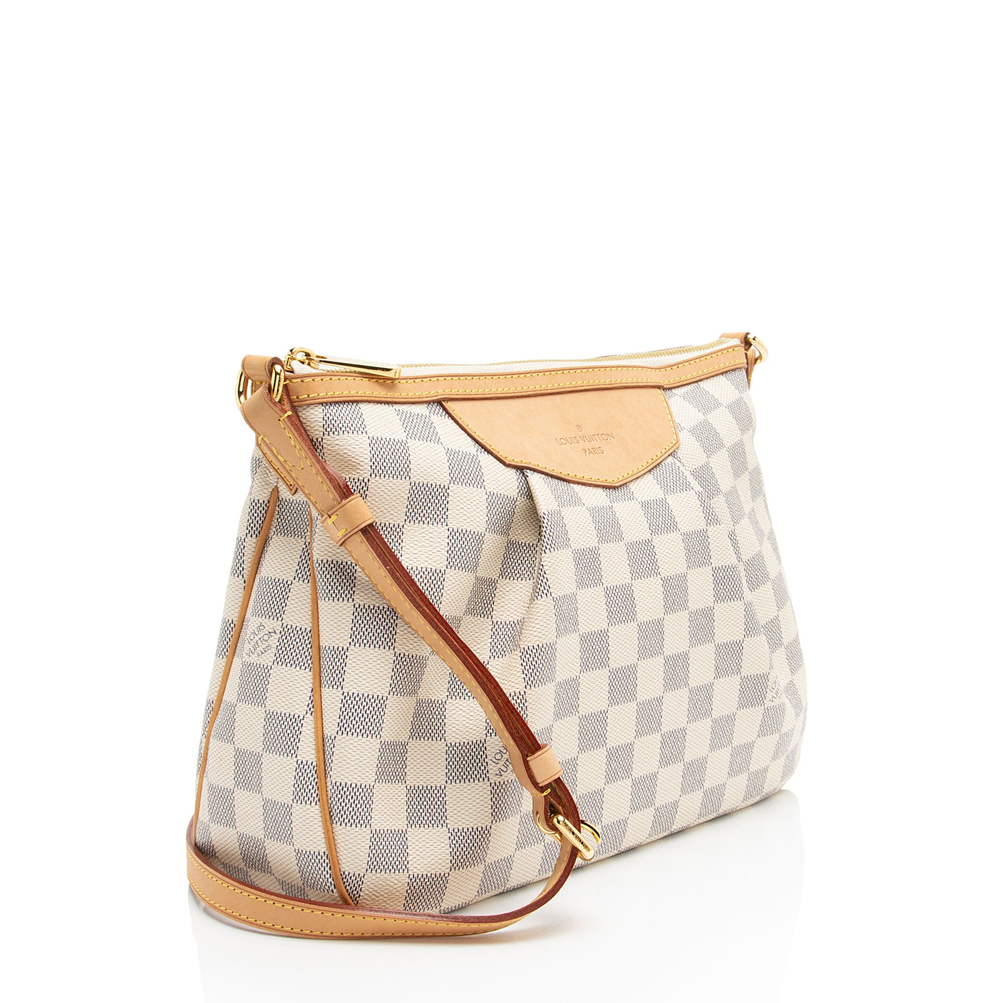 Louis Vuitton Damier Azur Siracusa PM Shoulder Bag