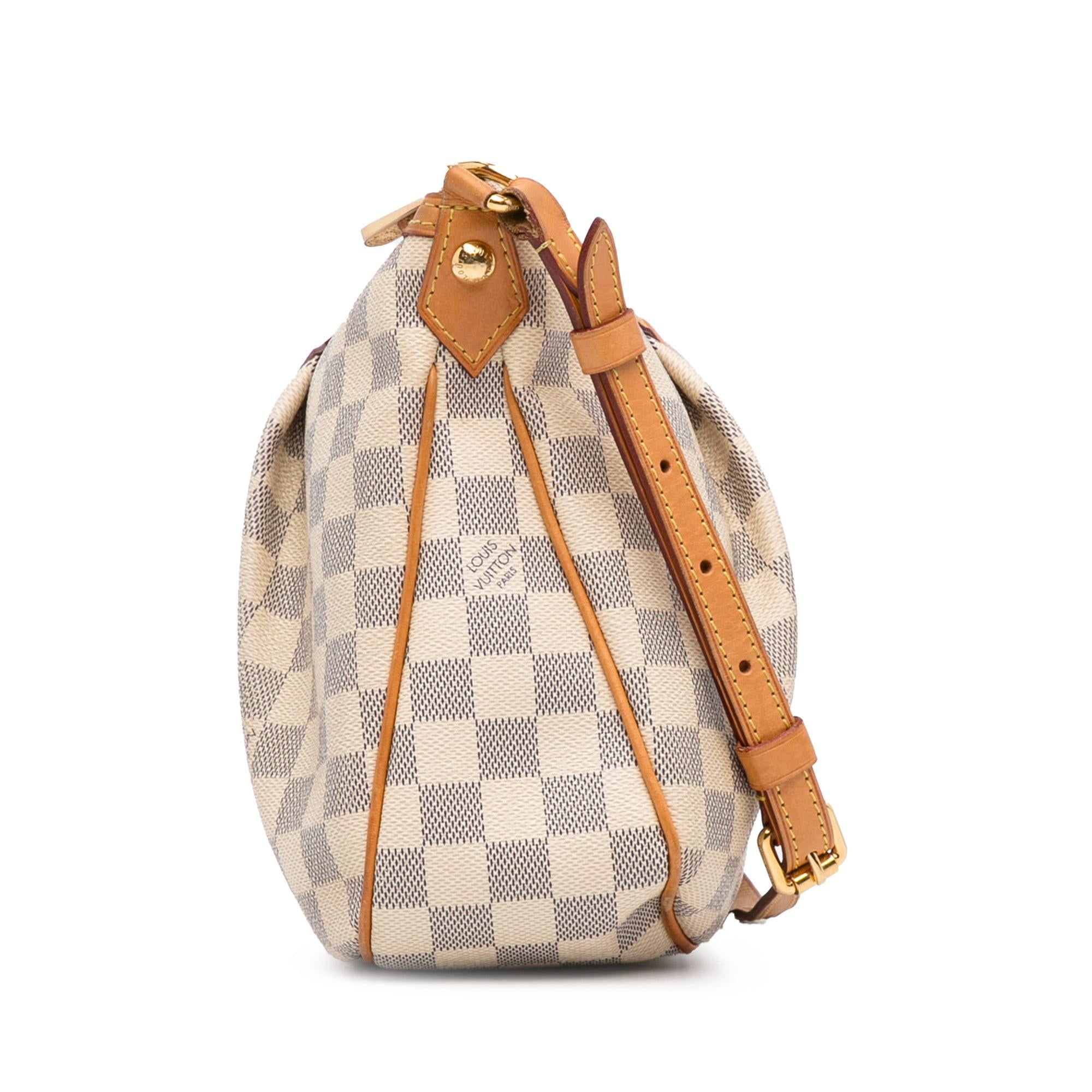 Louis Vuitton Damier Azur Siracusa PM (SHG-Yt2dIP)