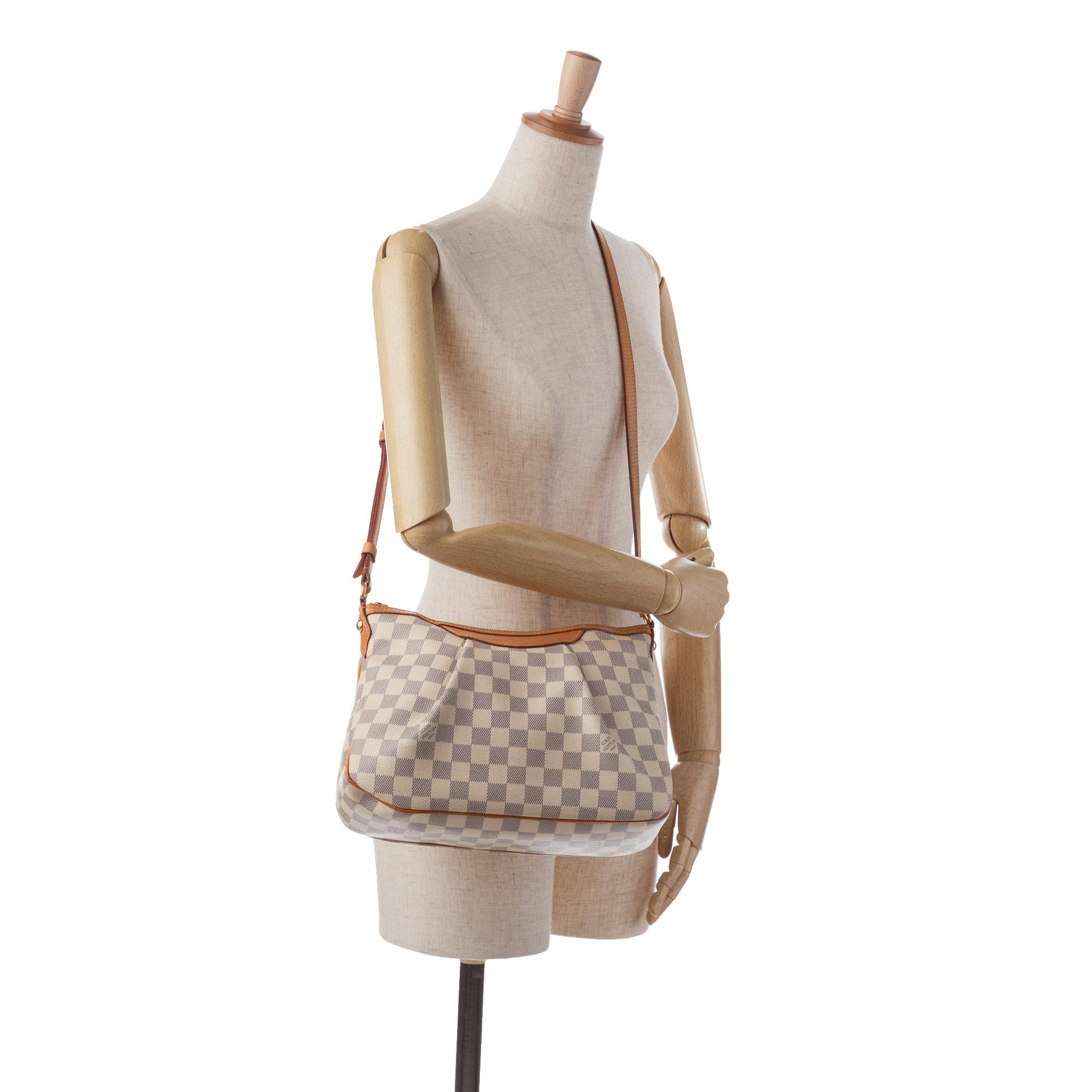 Louis Vuitton Damier Azur Siracusa PM (SHG-Yt2dIP)