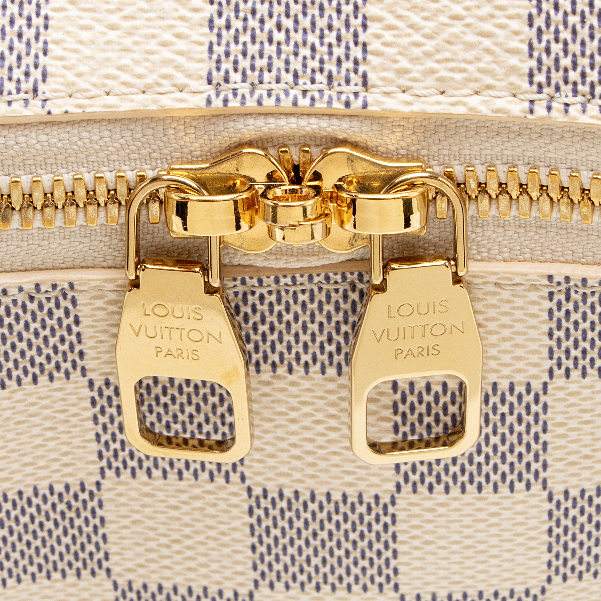 Louis Vuitton Damier Azur Slouchy MM Shoulder Bag