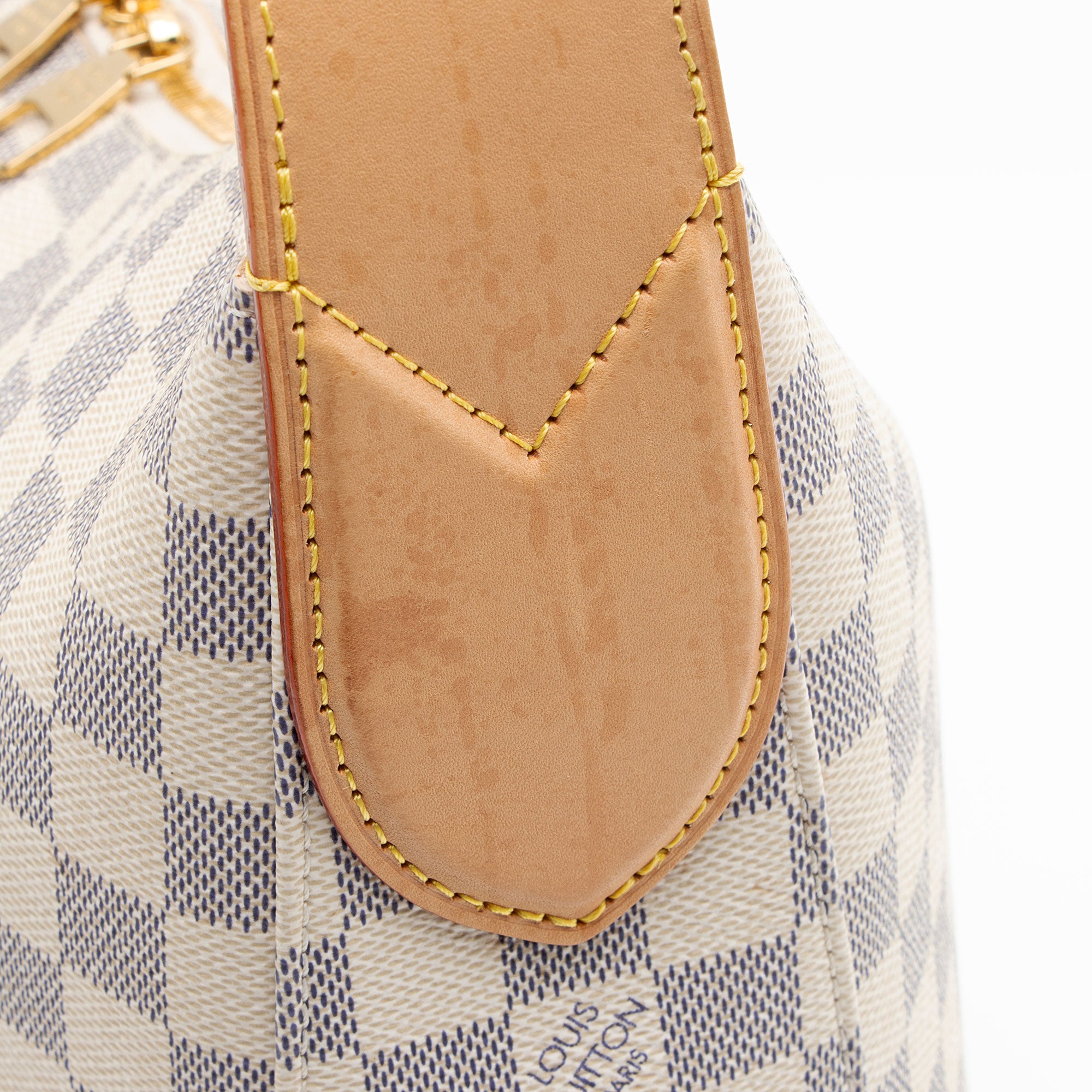 Louis Vuitton Damier Azur Slouchy MM Shoulder Bag