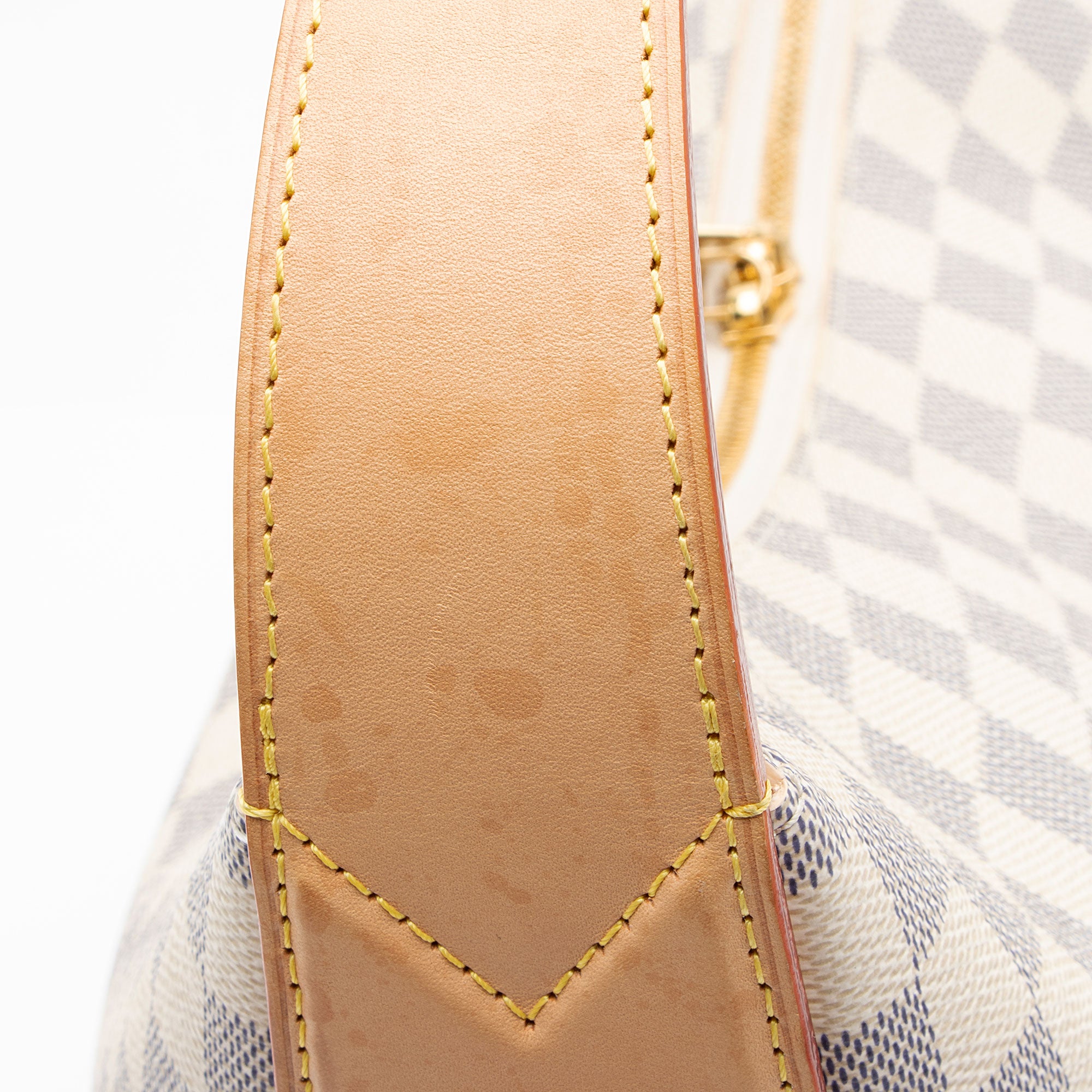 Louis Vuitton Damier Azur Slouchy MM Shoulder Bag