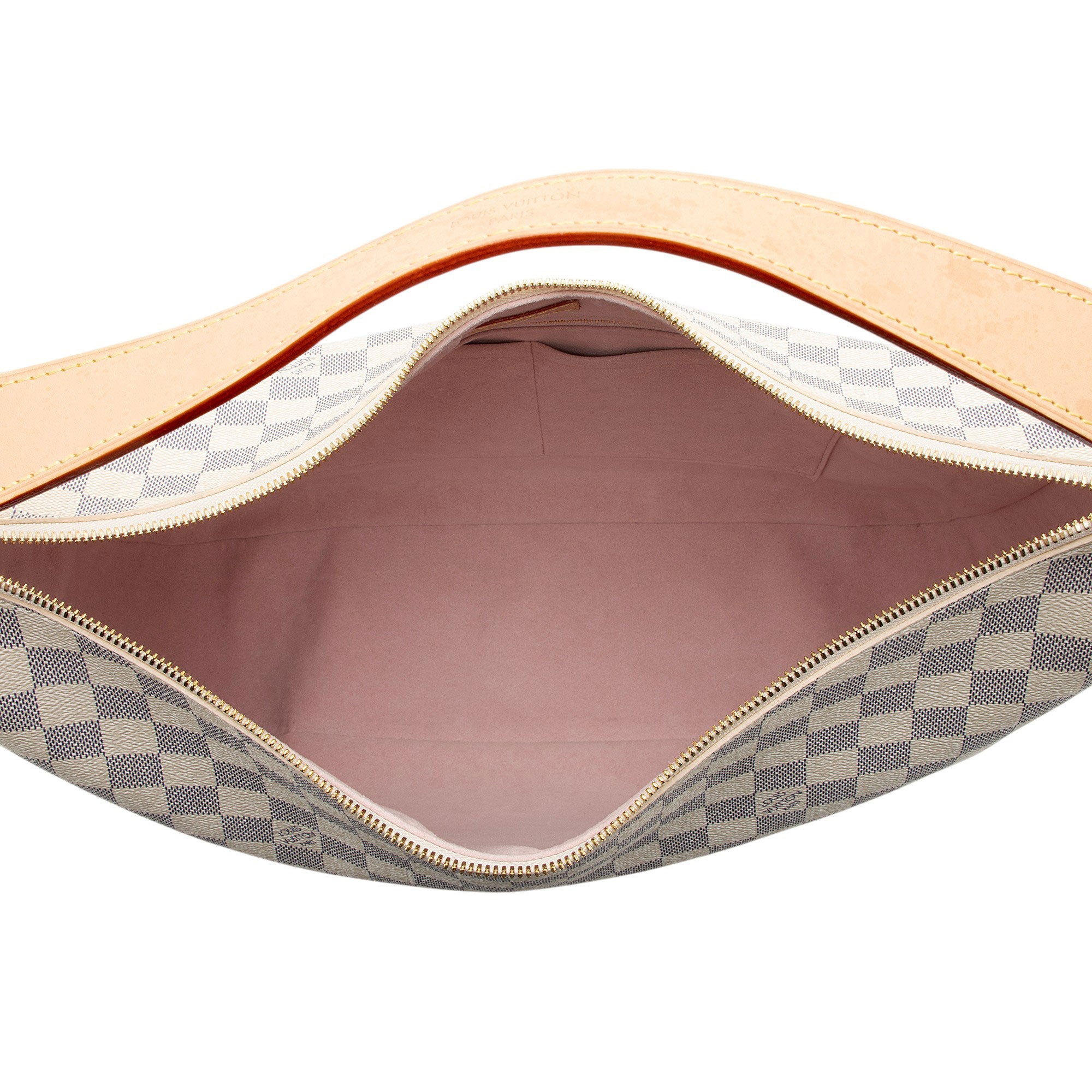 Louis Vuitton Damier Azur Slouchy MM Shoulder Bag
