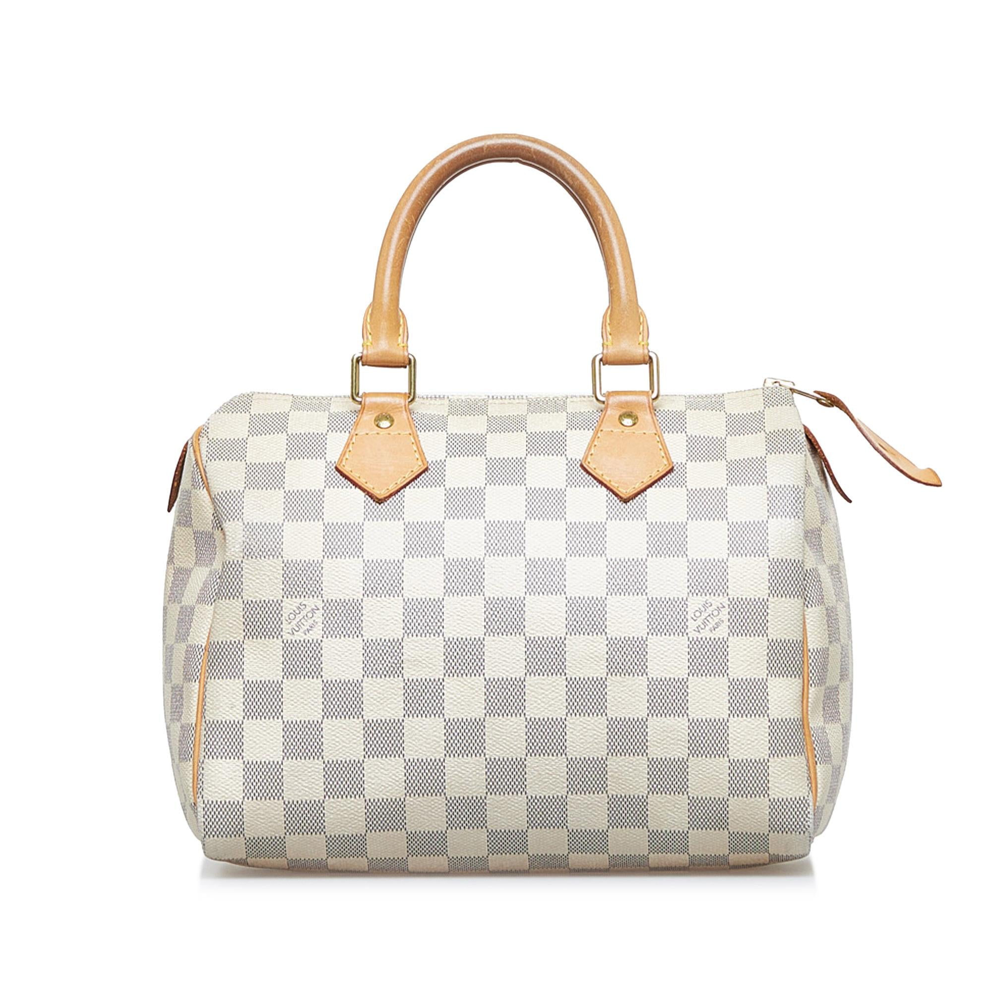 Louis Vuitton Damier Azur Speedy 25 (SHG-vbMjfT)