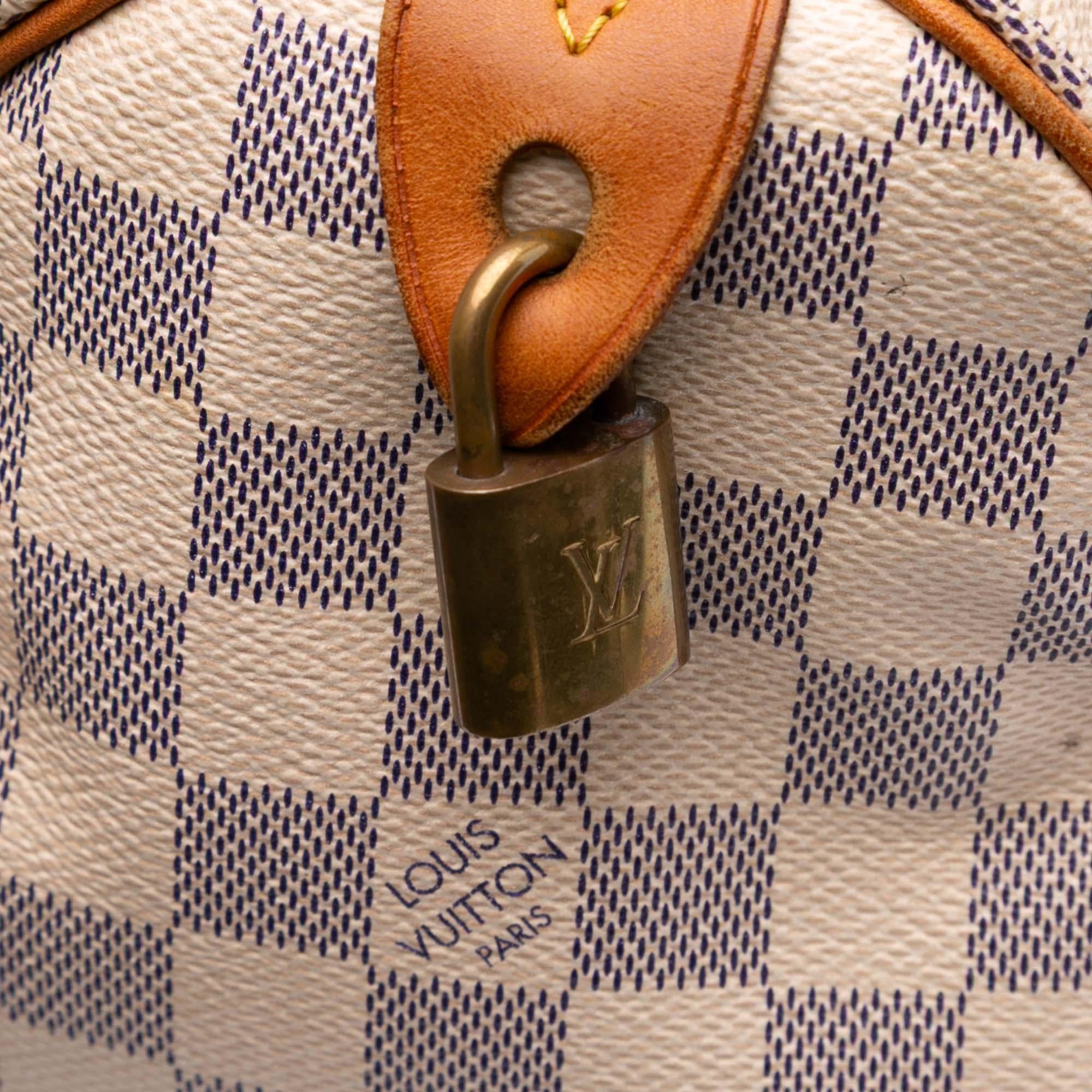 Louis Vuitton Damier Azur Speedy 25
