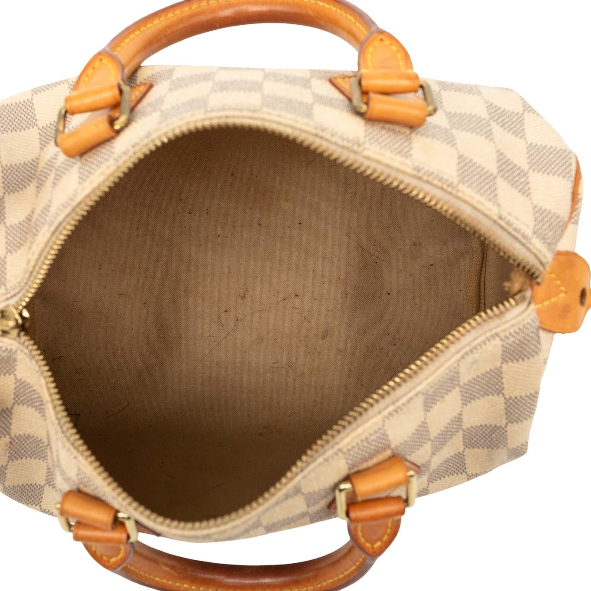 Louis Vuitton Damier Azur Speedy 25