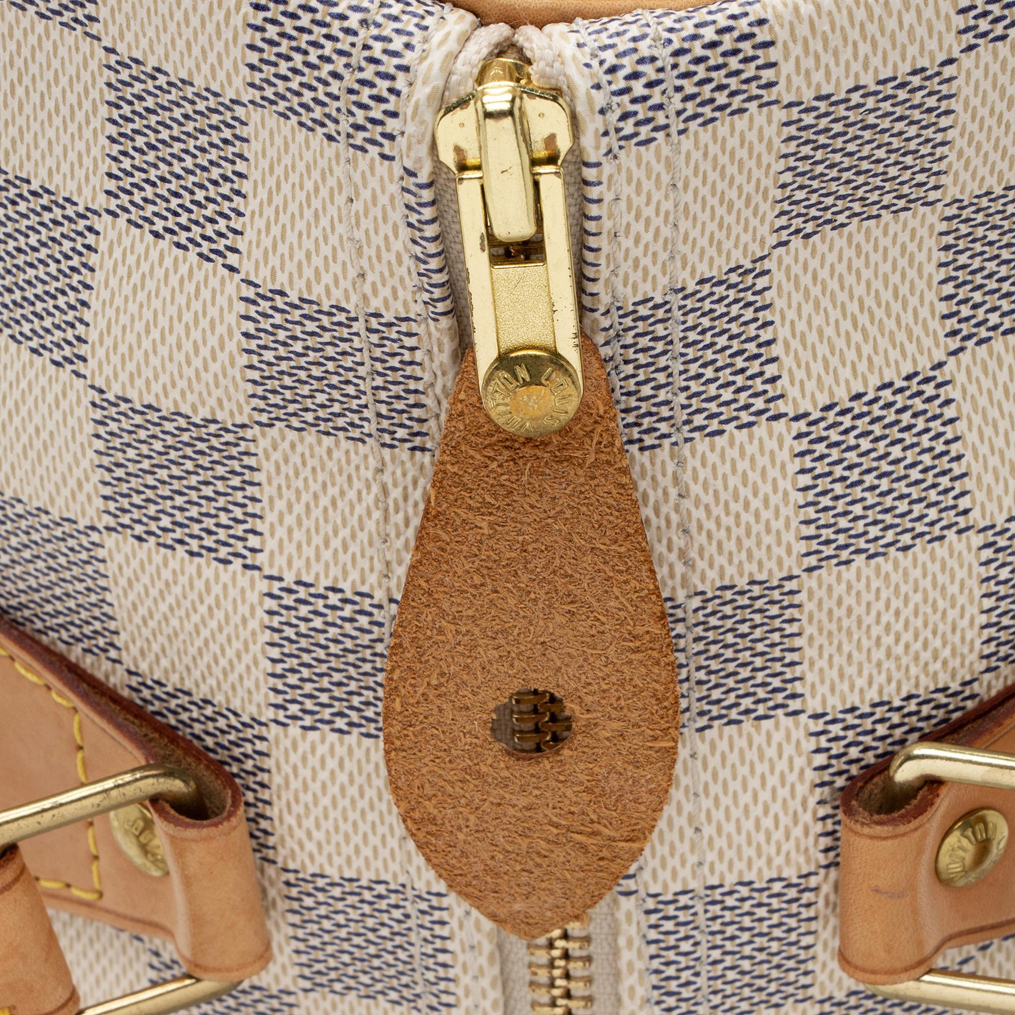 Louis Vuitton Damier Azur Speedy 30 Satchel (SHF-opJpxO)