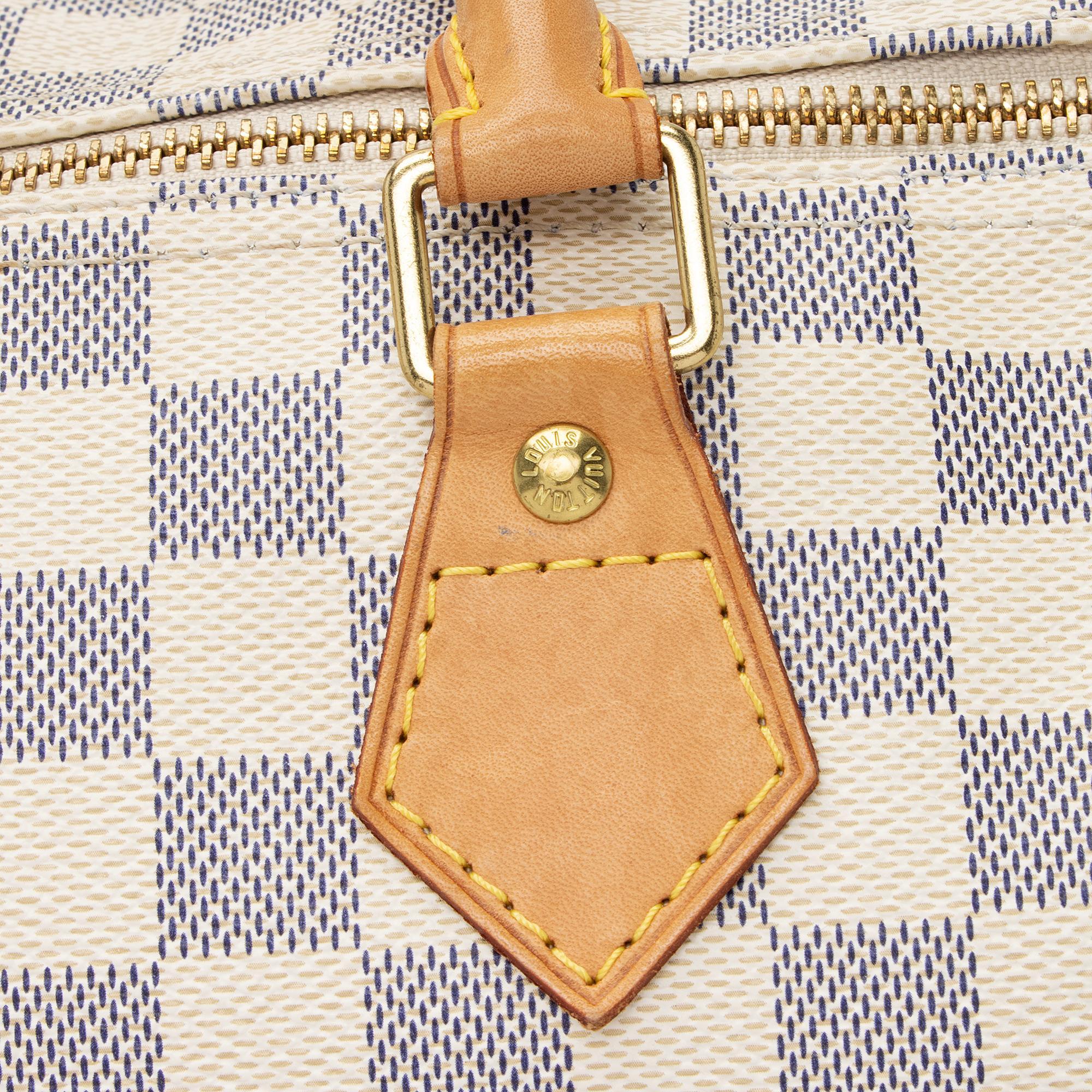 Louis Vuitton Damier Azur Speedy 30 Satchel (SHF-opJpxO)