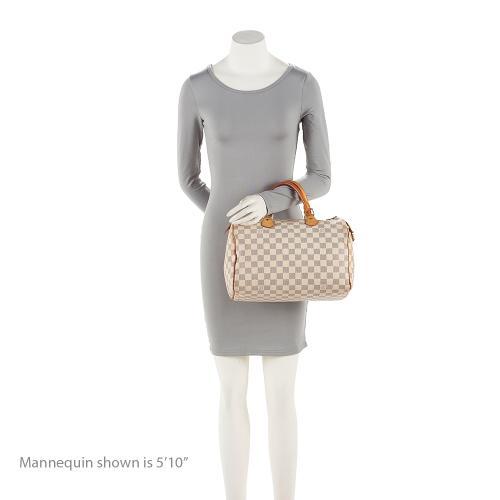 Louis Vuitton Damier Azur Speedy 30 Satchel (SHF-opJpxO)
