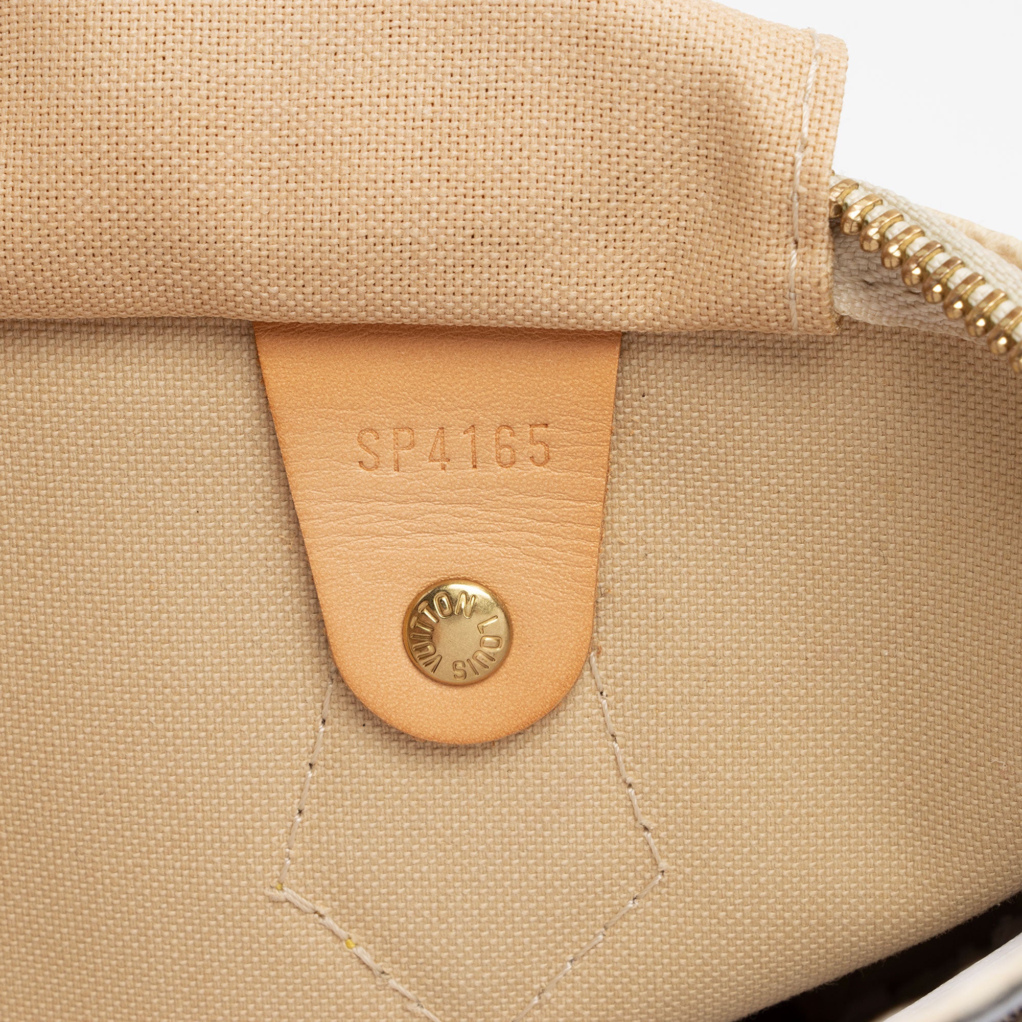 Louis Vuitton Damier Azur Speedy 30 Satchel (SHF-bZTiPn)