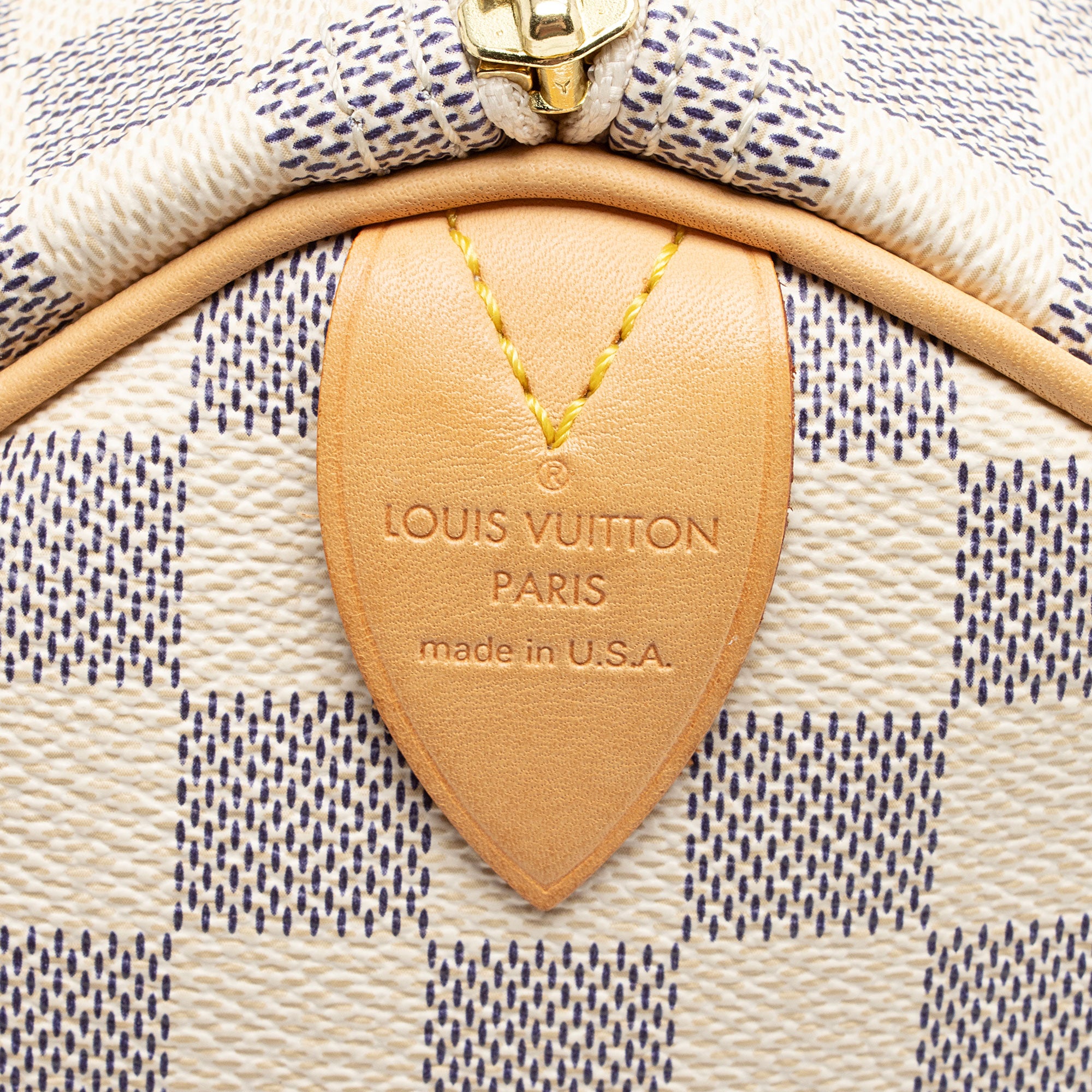 Louis Vuitton Damier Azur Speedy 30 Satchel (SHF-hK0BKQ)