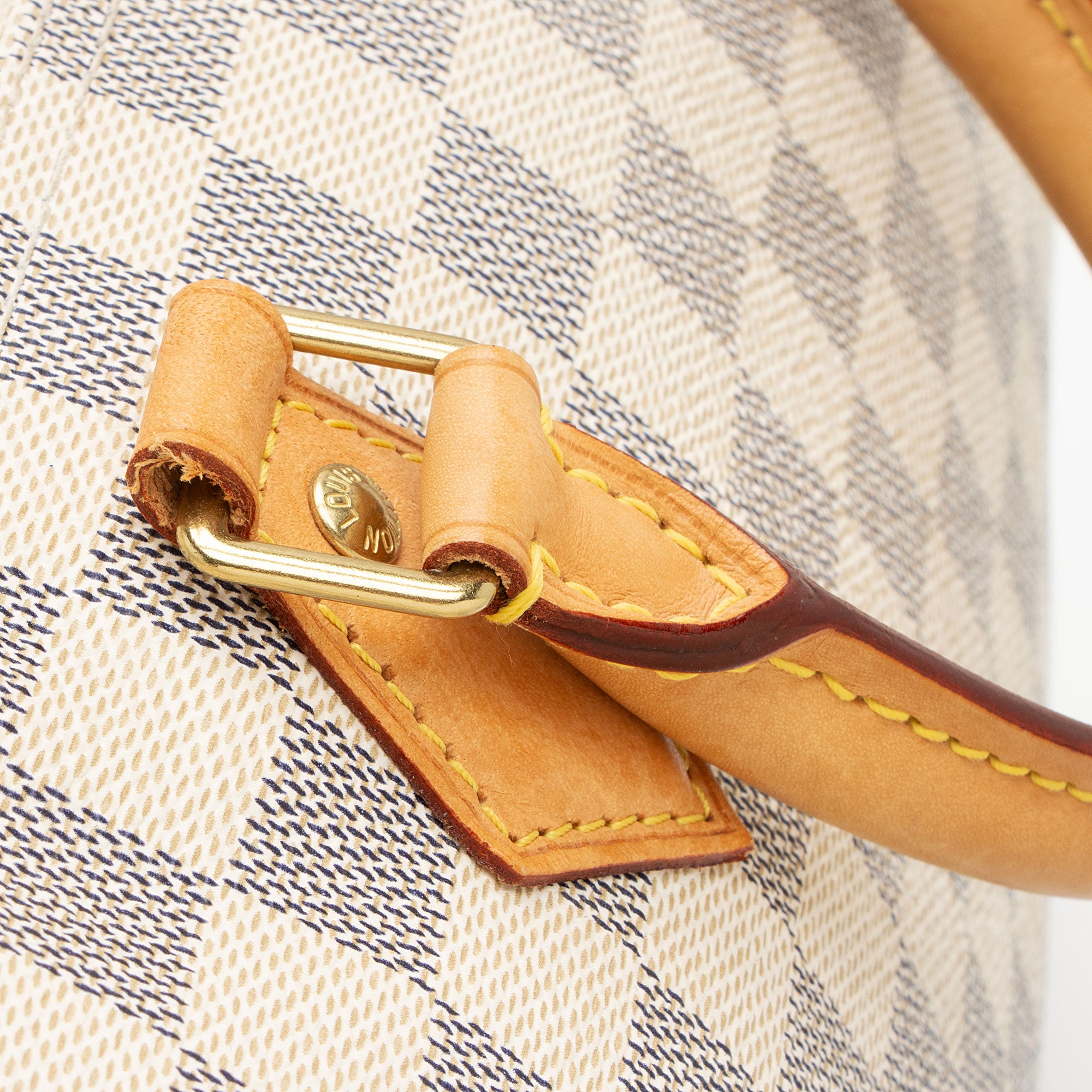 Louis Vuitton Damier Azur Speedy 30 Satchel (SHF-EEbbxa)