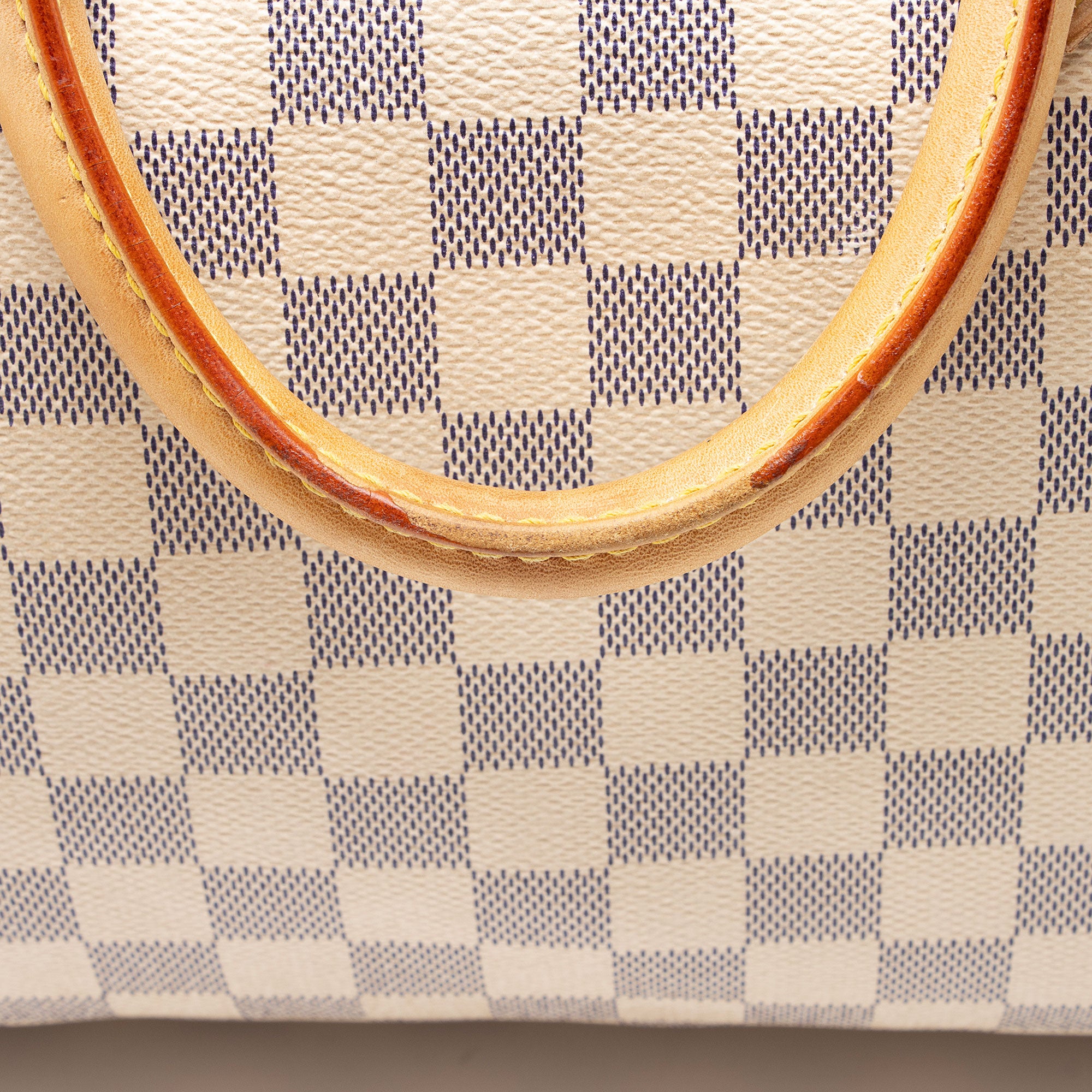 Louis Vuitton Damier Azur Speedy 30 Satchel