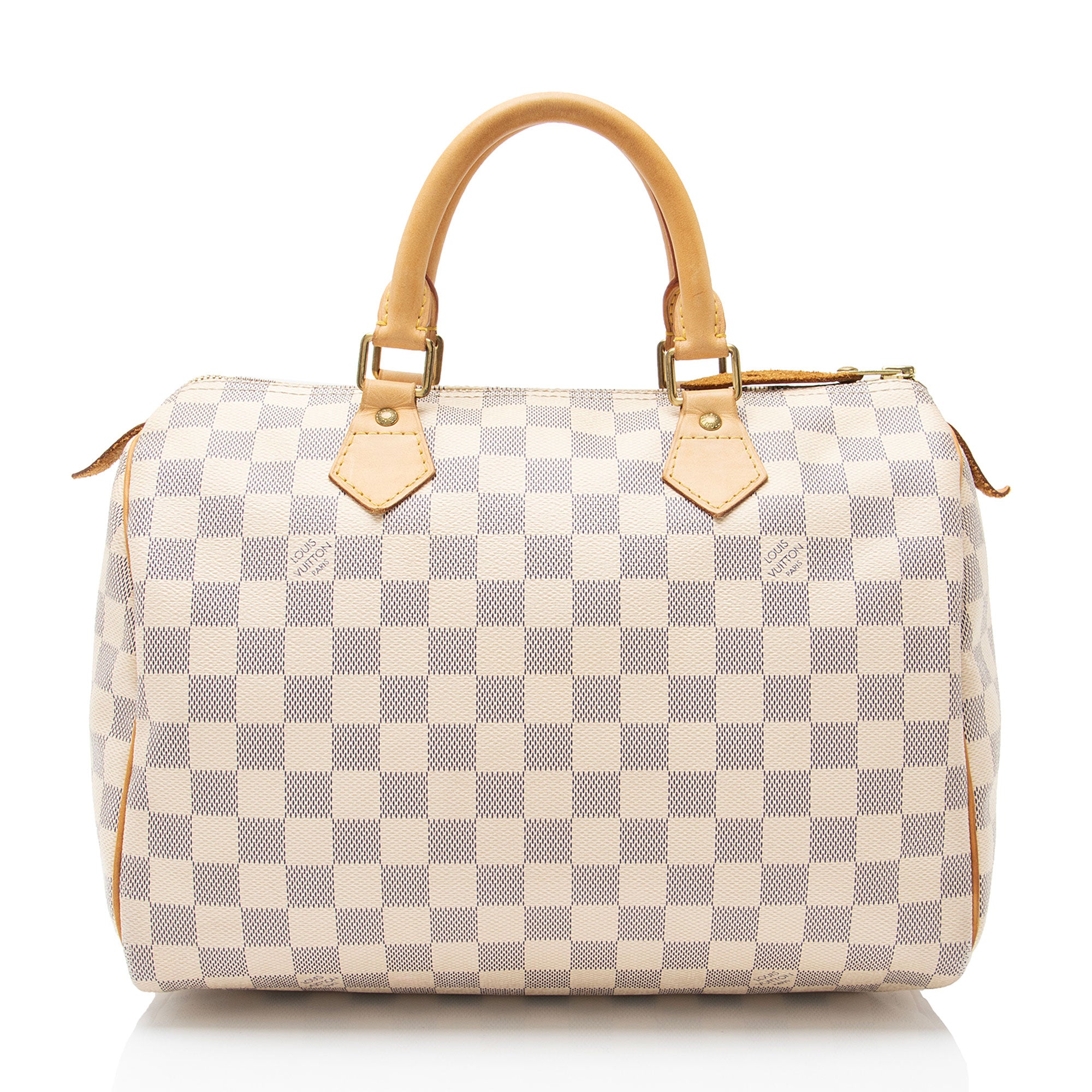 Louis Vuitton Damier Azur Speedy 30 Satchel