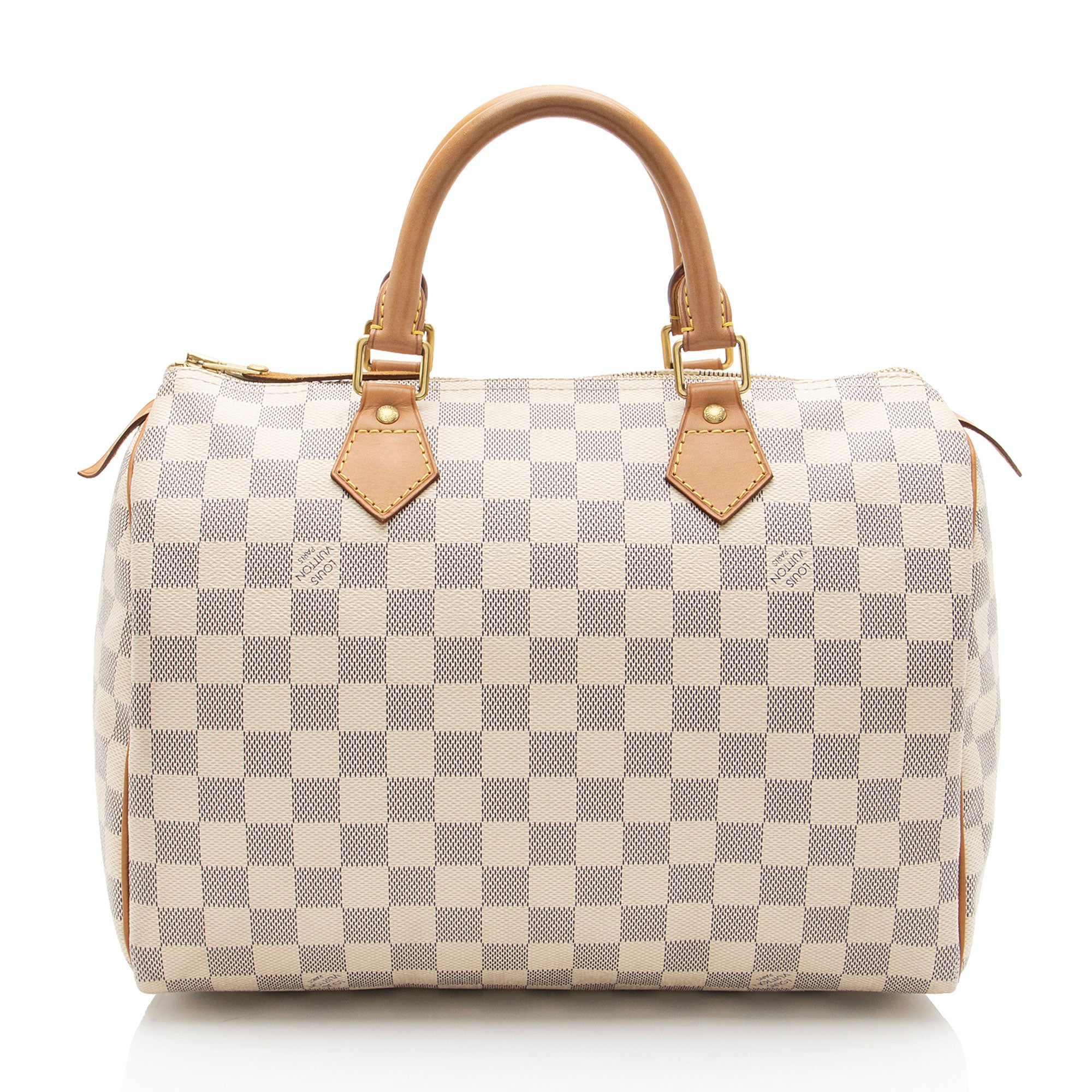 Louis Vuitton Damier Azur Speedy 30 Satchel
