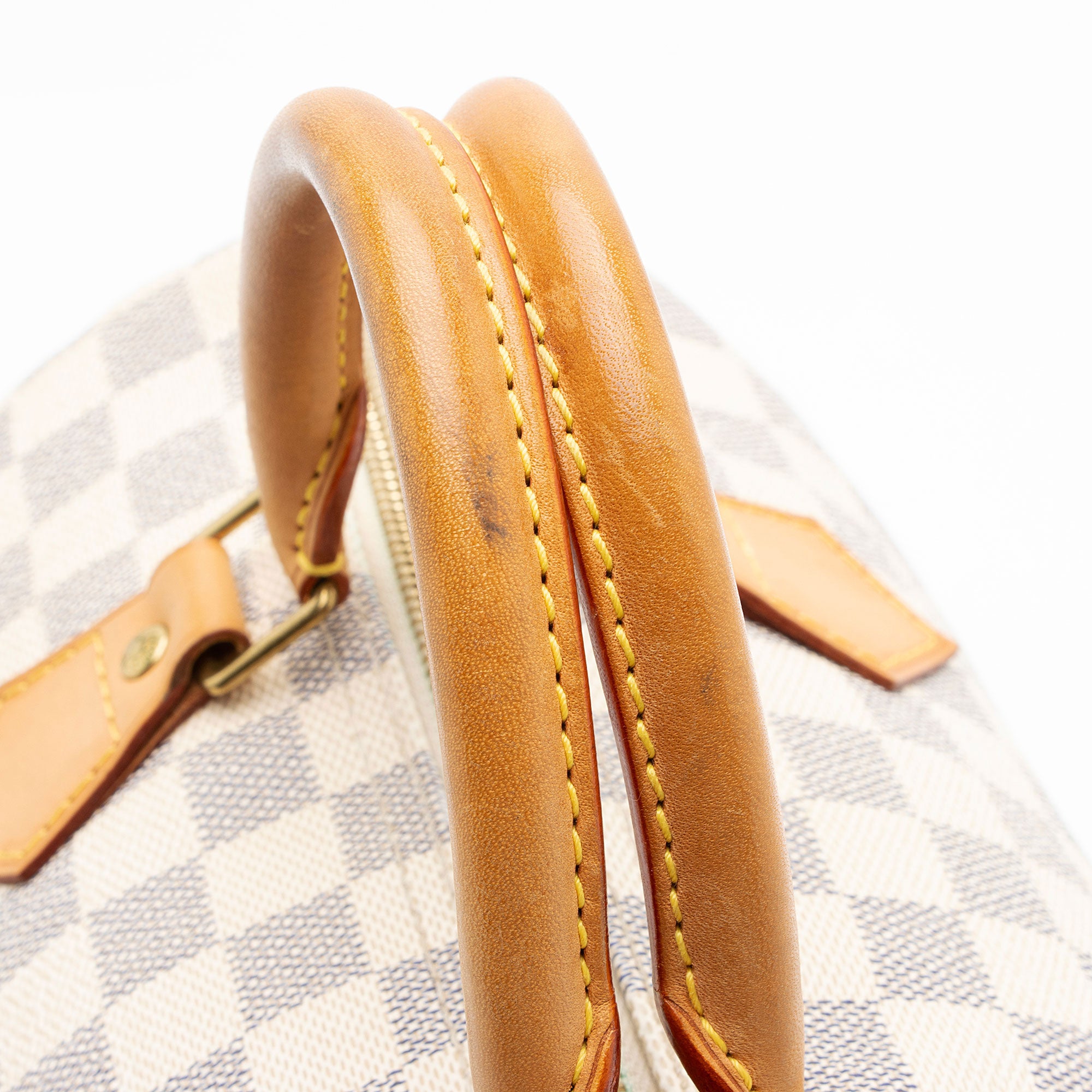Louis Vuitton Damier Azur Speedy 30 Satchel