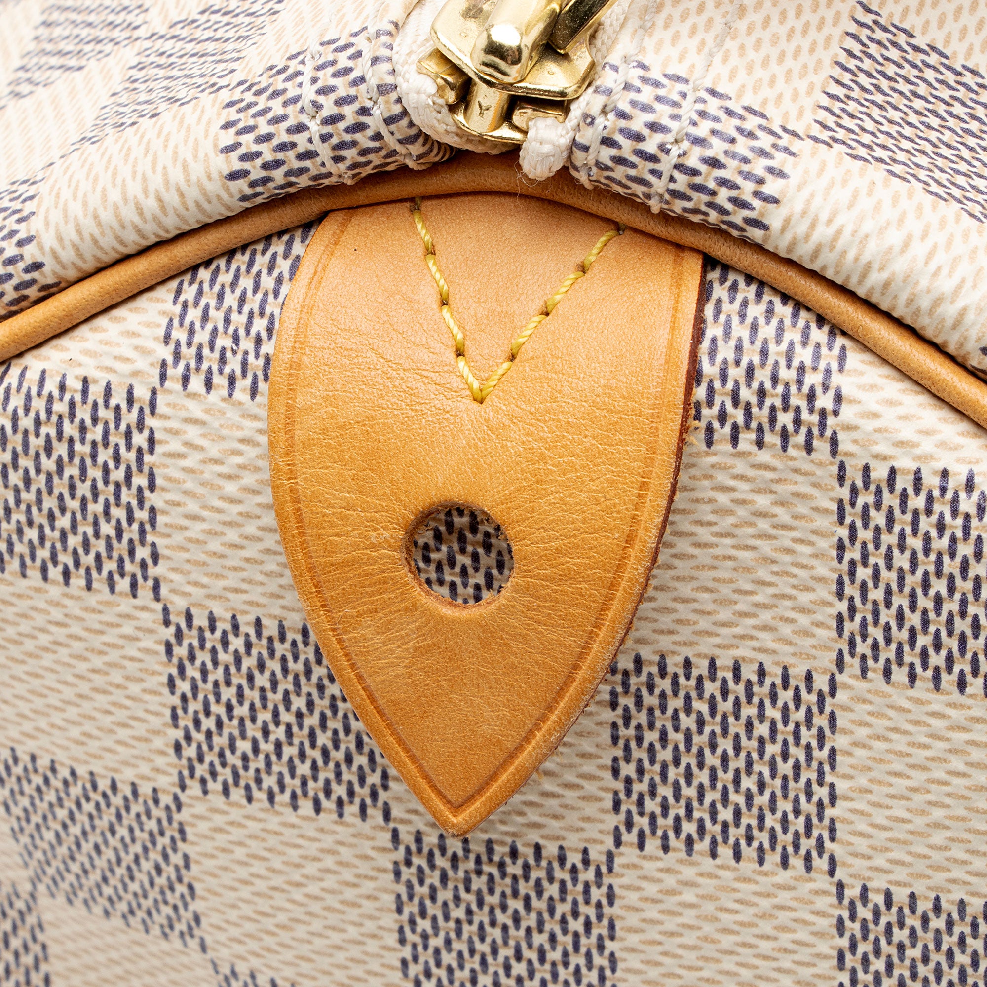 Louis Vuitton Damier Azur Speedy 30 Satchel