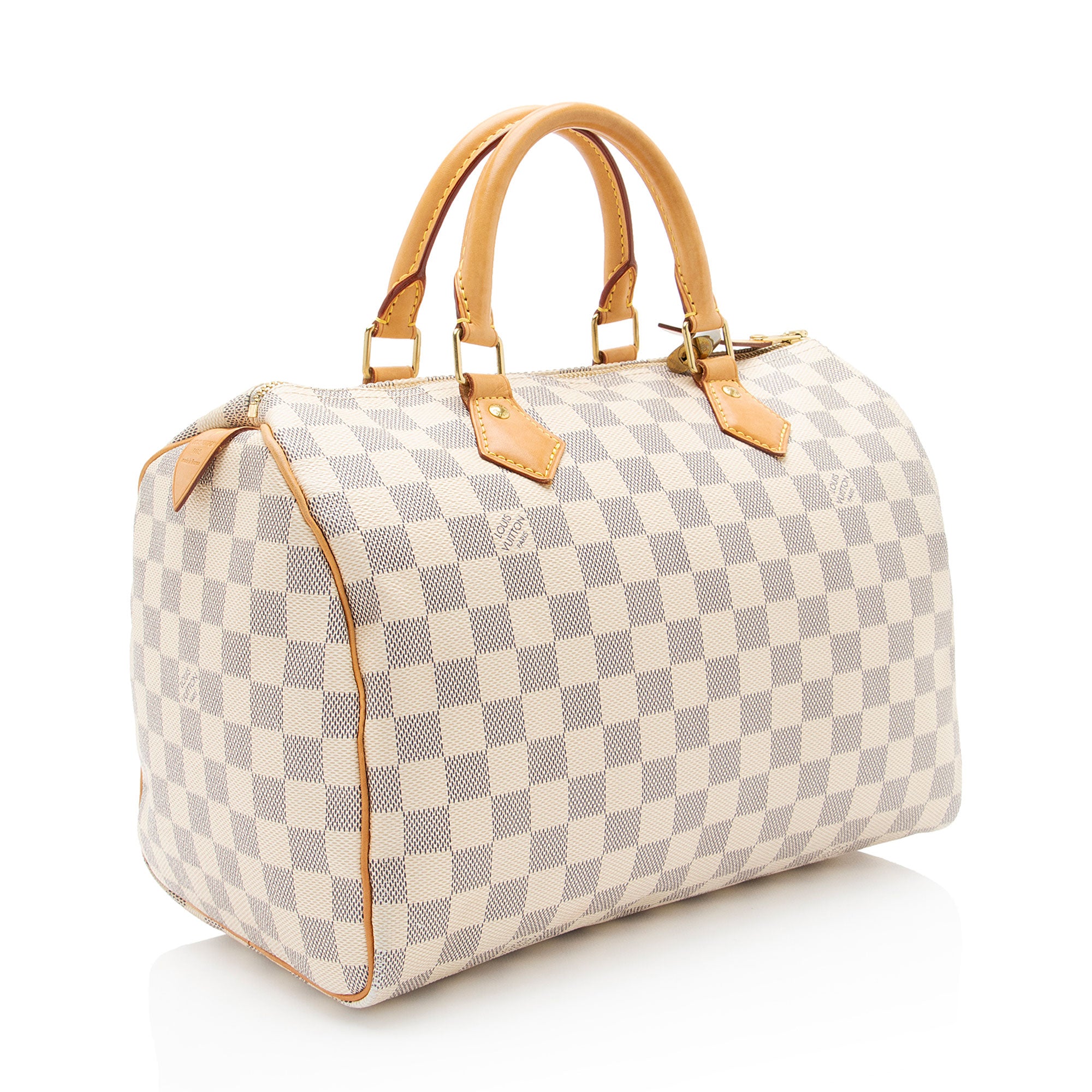 Louis Vuitton Damier Azur Speedy 30 Satchel